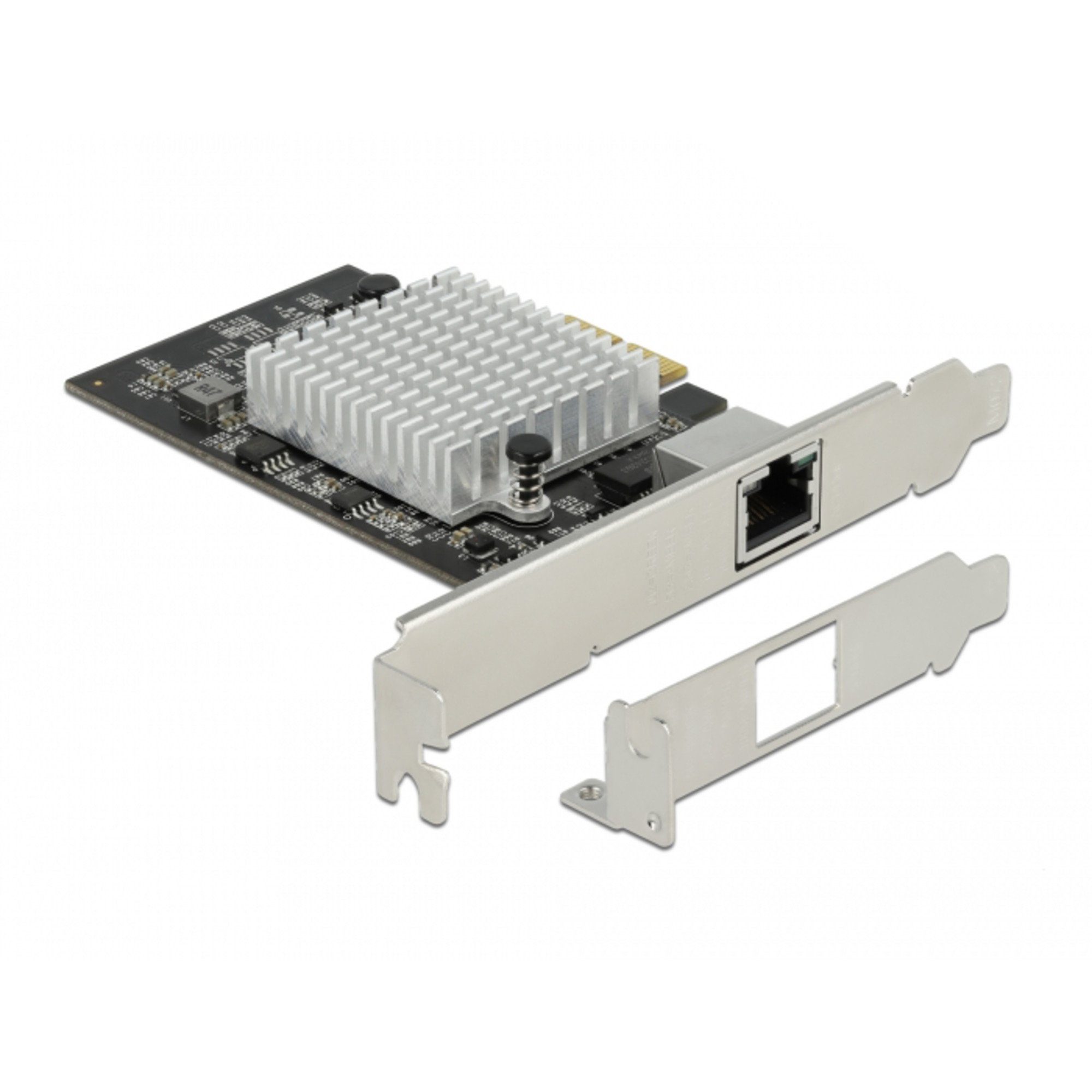 DeLOCK PCI Express x2 Karte 1 x RJ45 10 Gigabit, Computer-Adapter