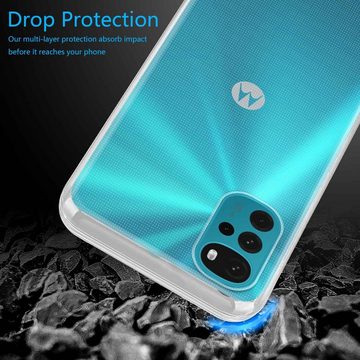 Cadorabo Handyhülle Motorola MOTO G22 Motorola MOTO G22, Flexible TPU Silikon Handy Schutzhülle - Hülle - ultra slim