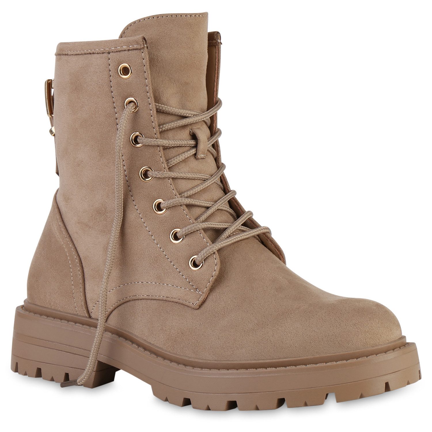 VAN HILL 841323 Schnürstiefelette Damen Leicht Gefütterte Schnürstiefelette günstig online kaufen