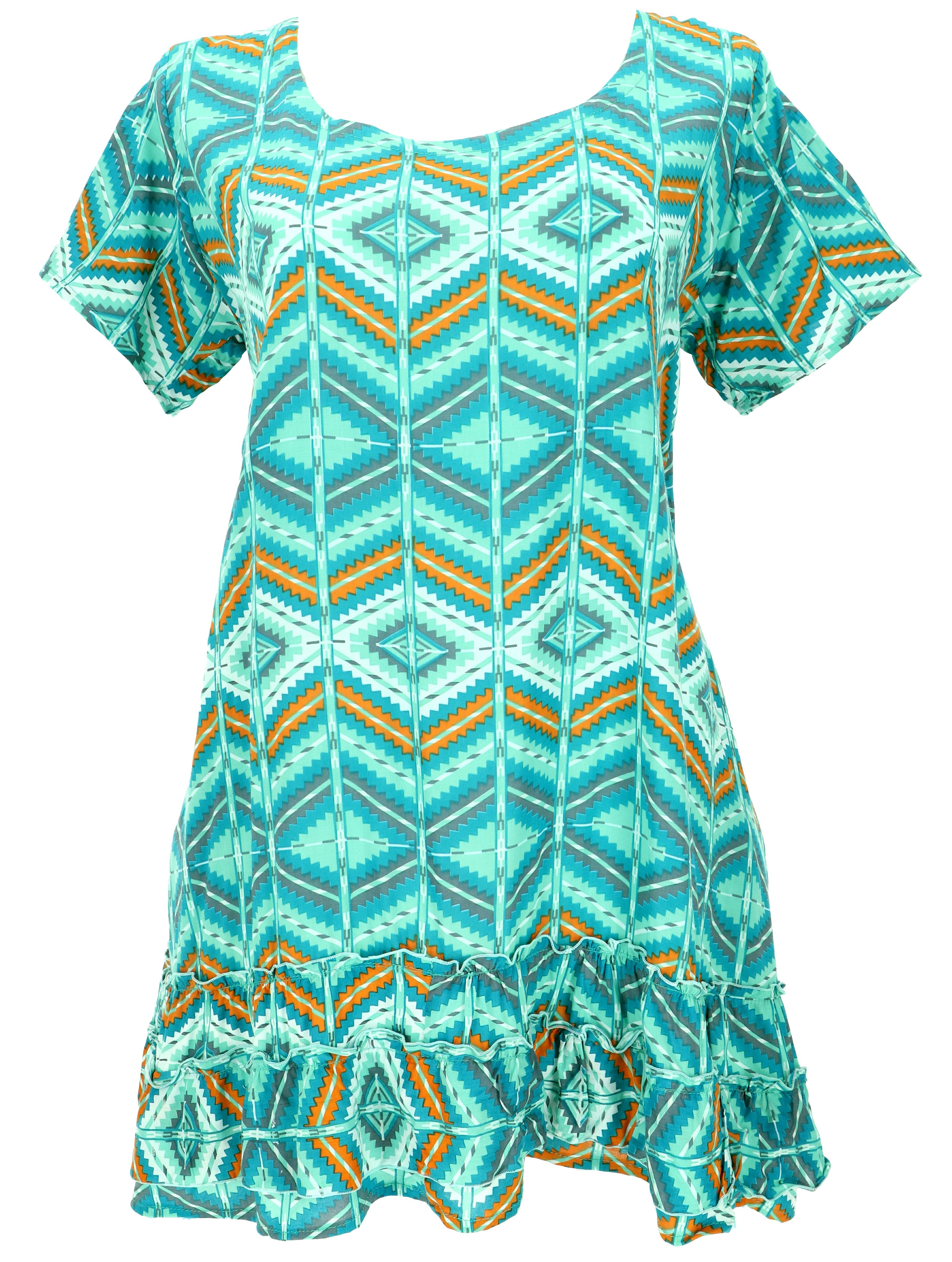 Guru-Shop Midikleid Boho Strandkleid, Minikleid - günstig online kaufen