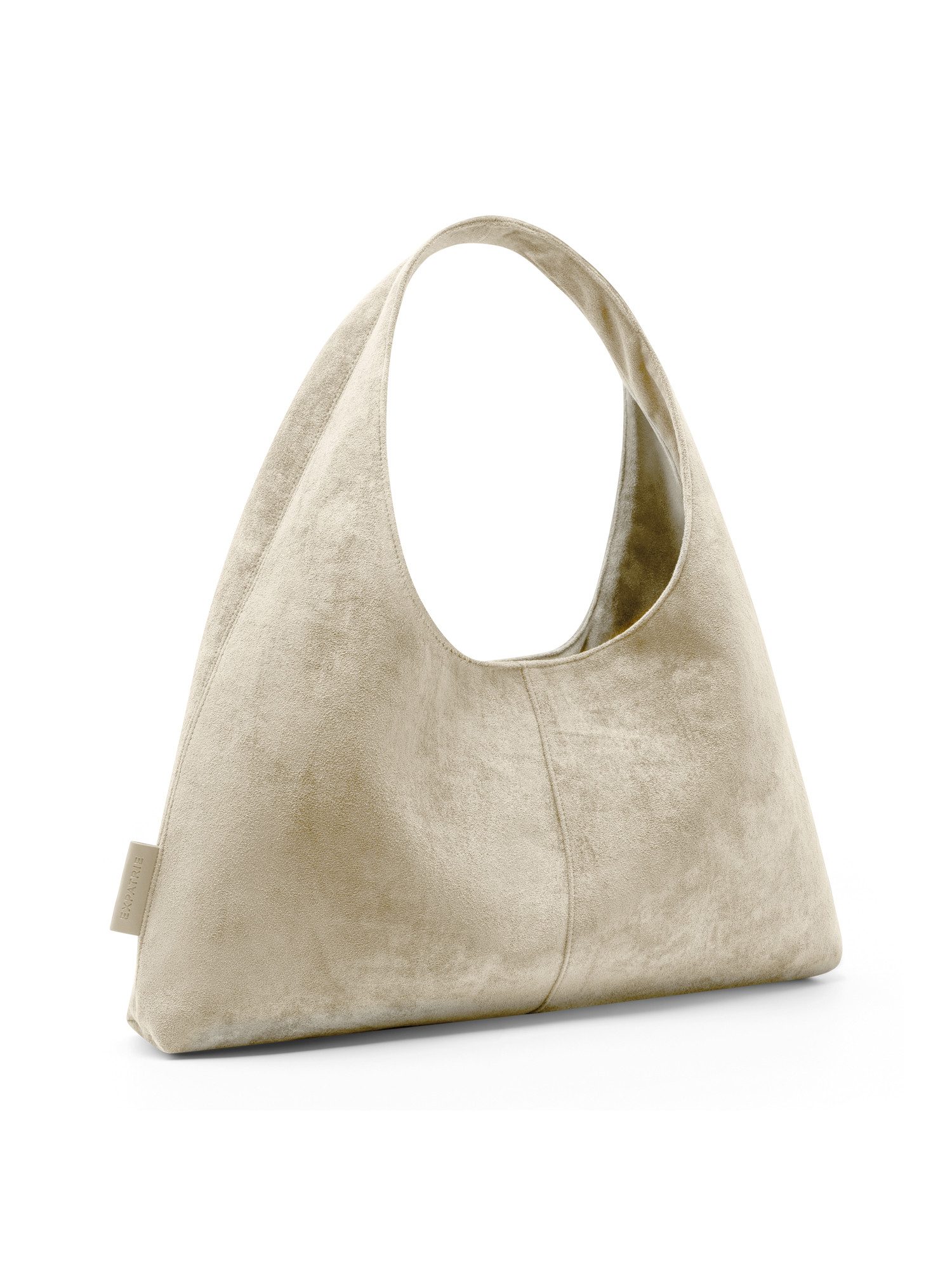 Expatrié Schultertasche Nora Hobo Bag (1-tlg), Slouchy Handtasche in Wildleder-Optik
