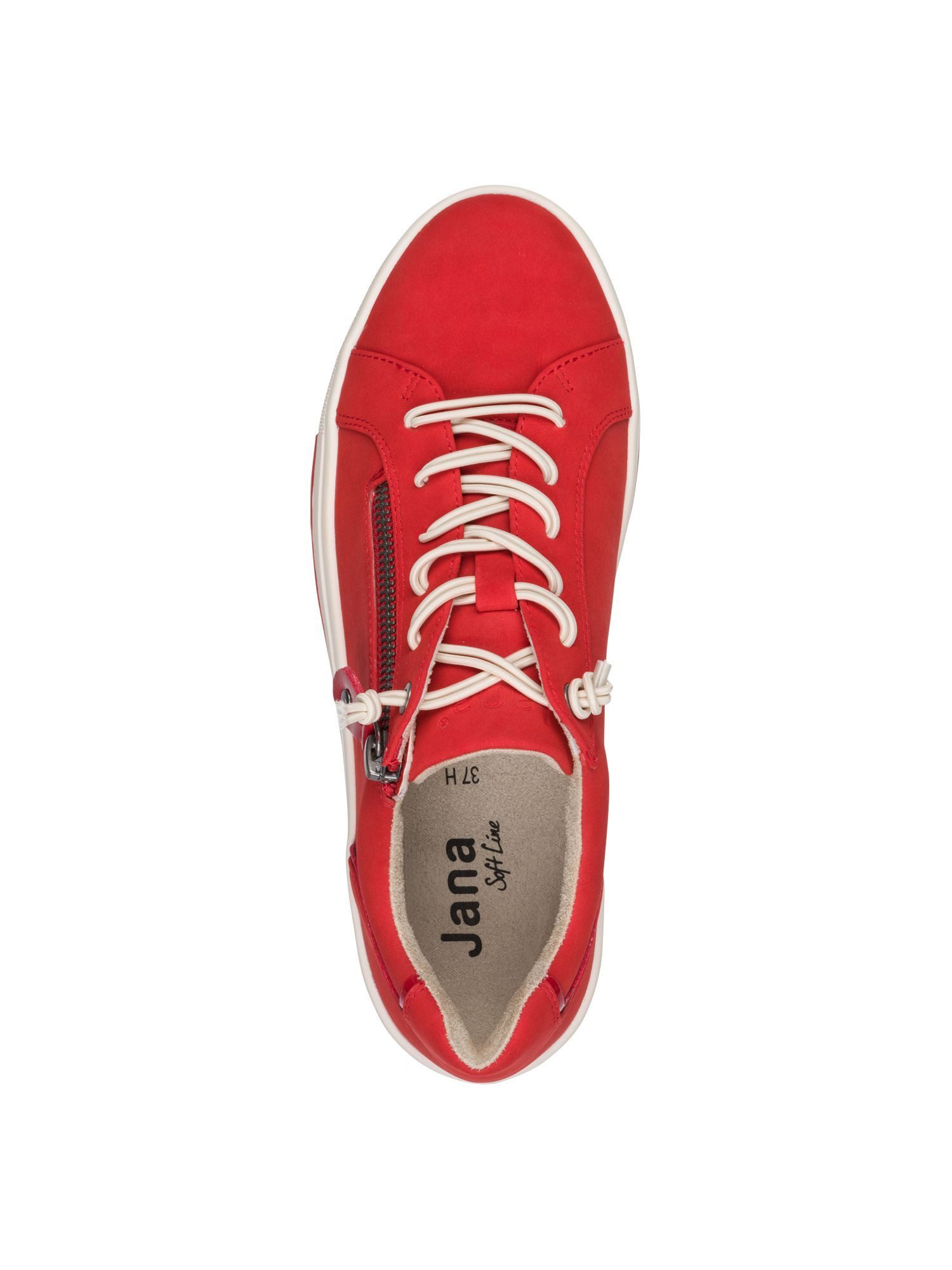 Jana Vegan, Mehrweite mit Absatz kein Absatz 8-23660-42 Sneaker Vegan
