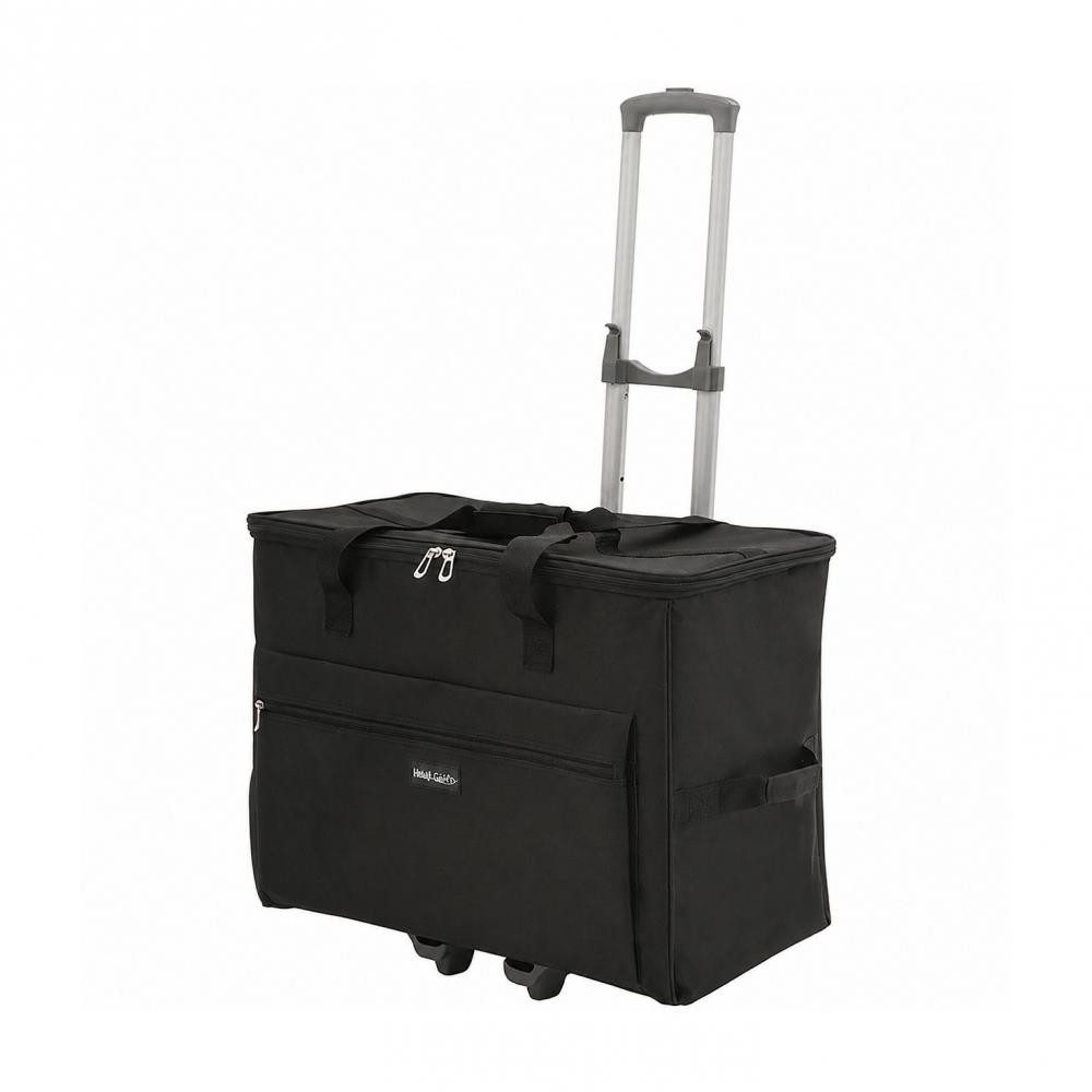 Hobby Gift Nähmaschinen-Trolley - mit Teleskopstange stabilen Profil-Rollen Standfüße, ohne Inhalt