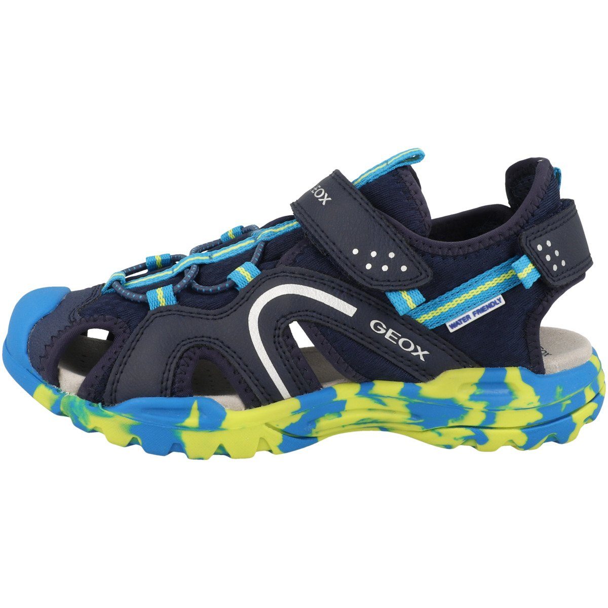 Geox J Borealis B. B Jungen Sandale dunkelblau | Riemchensandalen