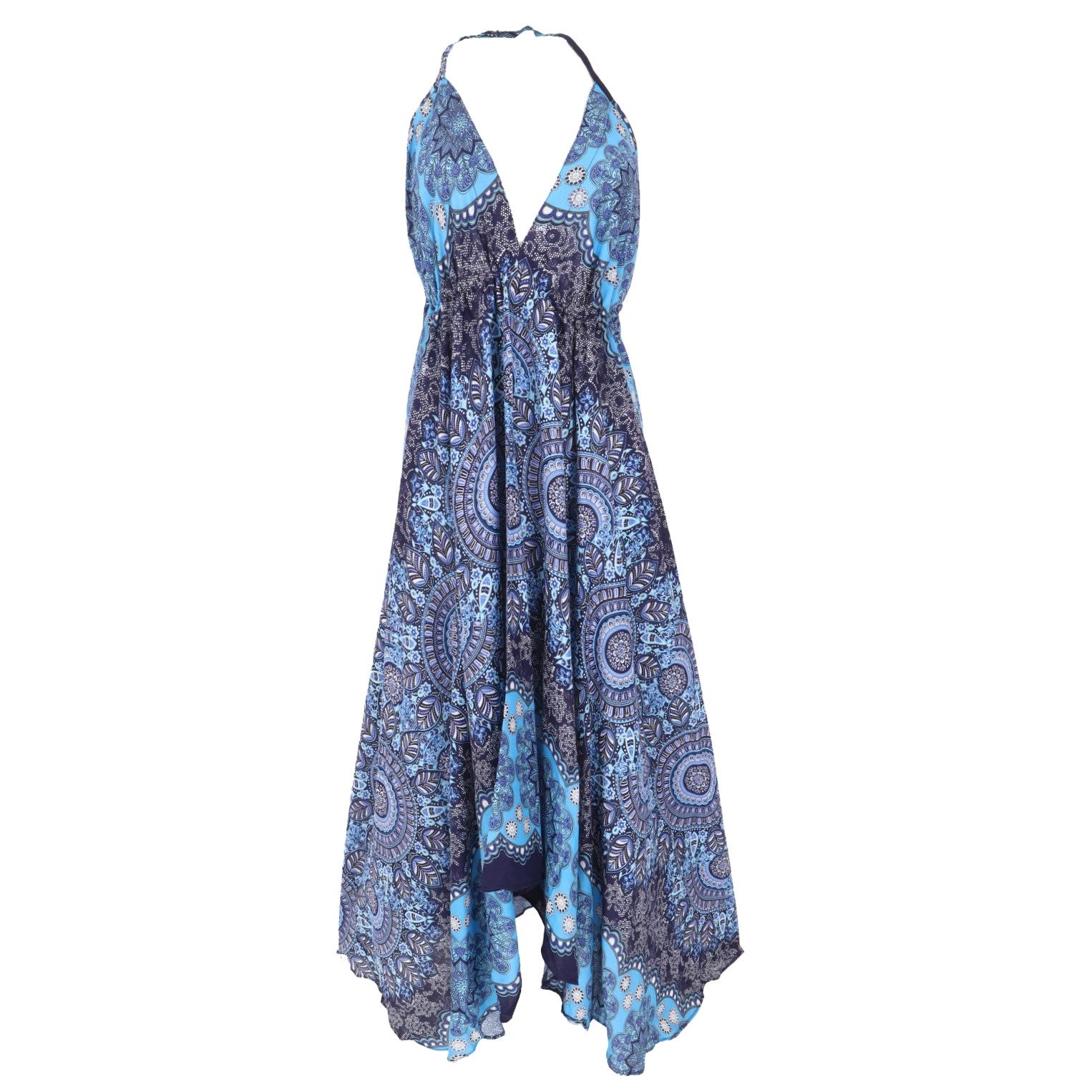 Guru-Shop Midikleid Boho Sommerkleid, Magic Dress, Maxikleid,.. alternative Bekleidung