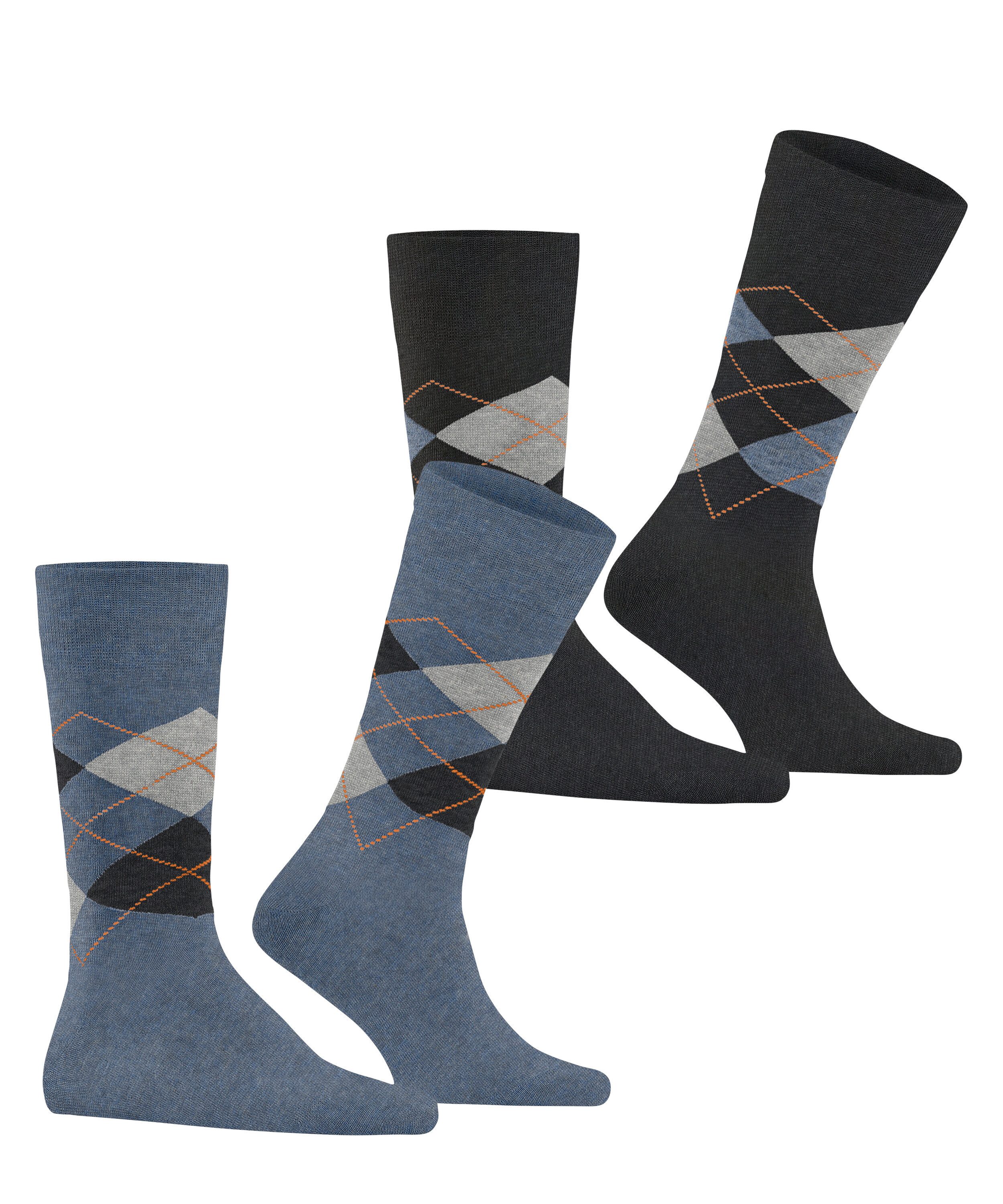 Burlington Socken Everyday Argyle (2-Paar) günstig online kaufen