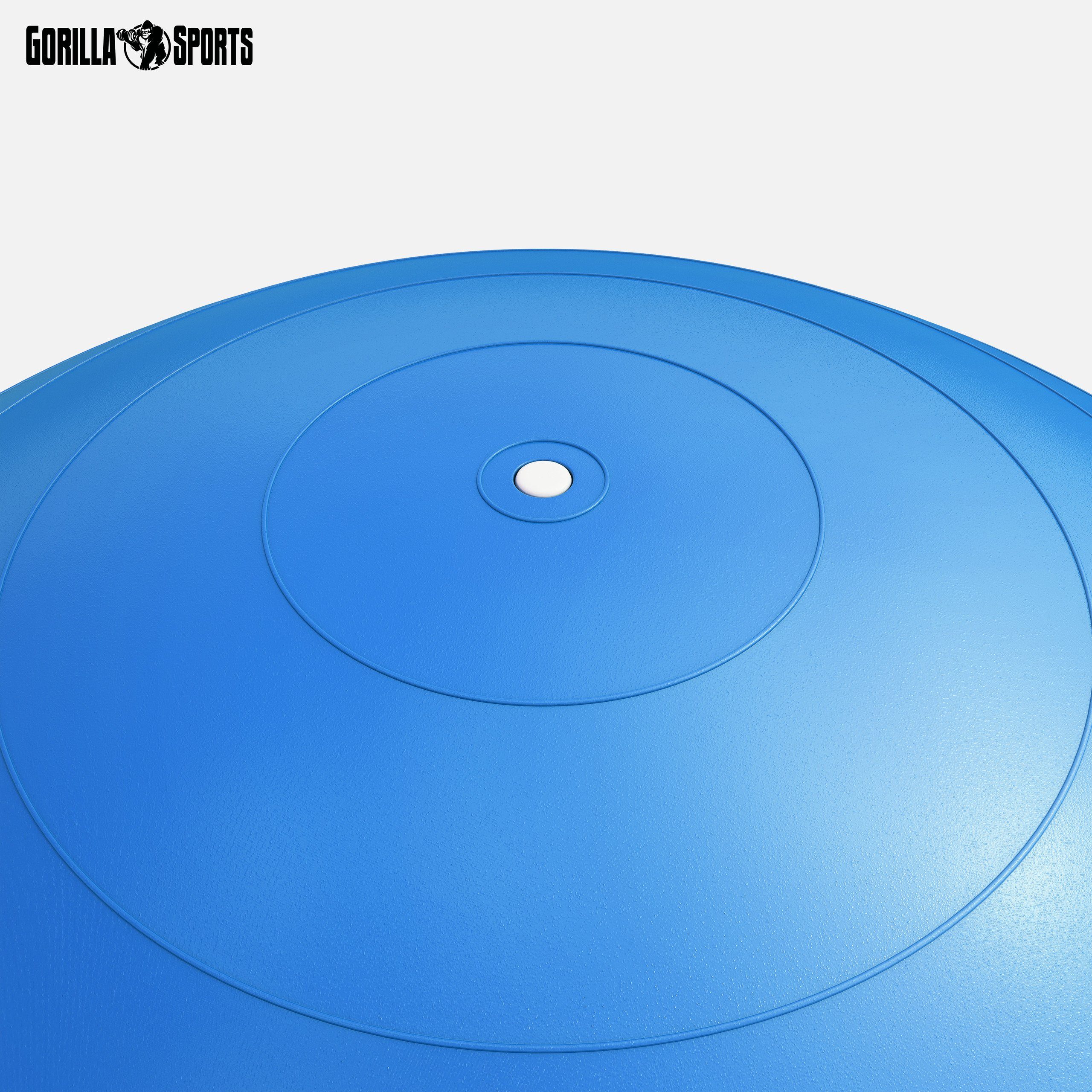 Belastbar, Blau Farbwahl SPORTS bis 500kg Anti-Burst, 55cm/65cm/75cm, GORILLA Gymnastikball -Fitnessball