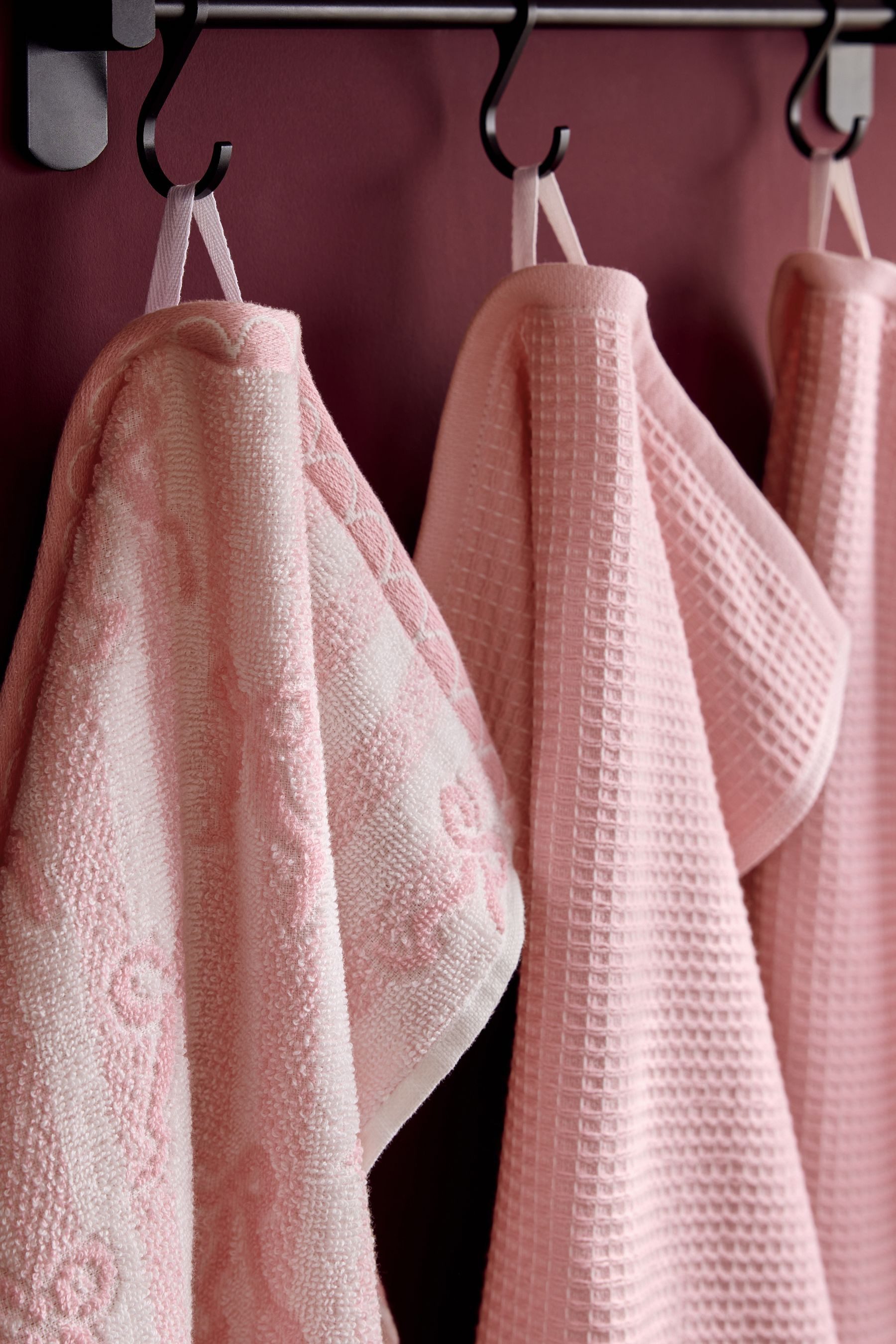 Next Geschirrtuch 3er-Set Geschirrtücher, Herzen und Schleifen, (3-tlg) günstig online kaufen