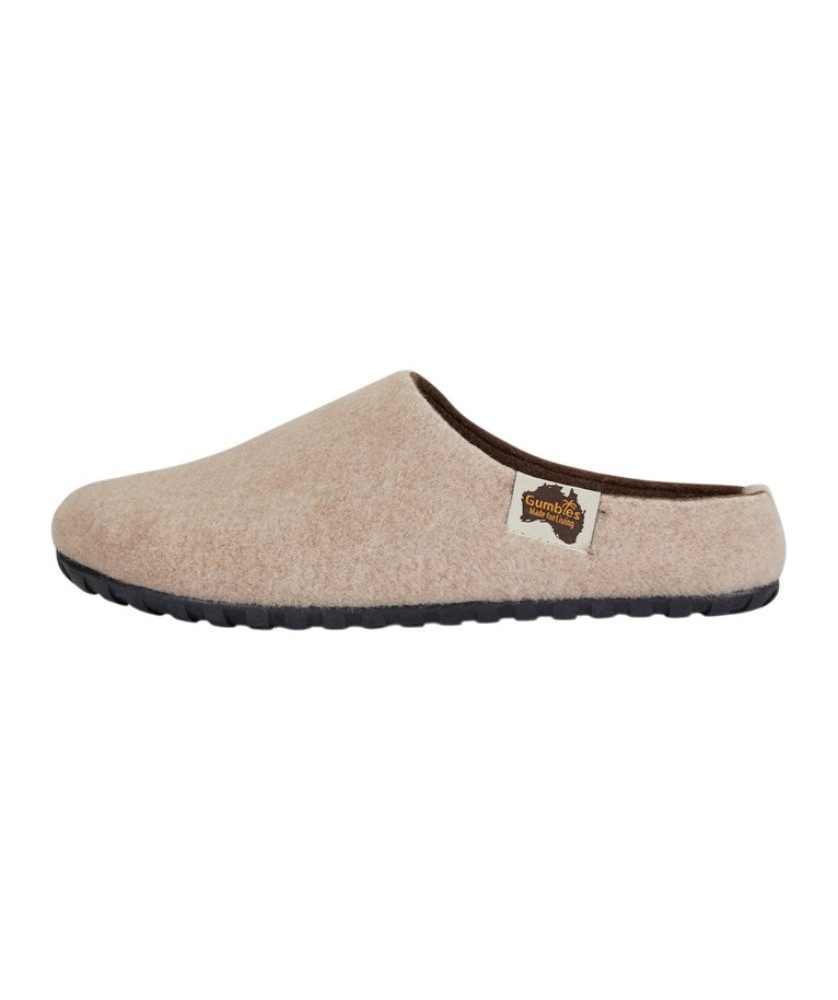 Gumbies Slipper beige/braun Hausschuh