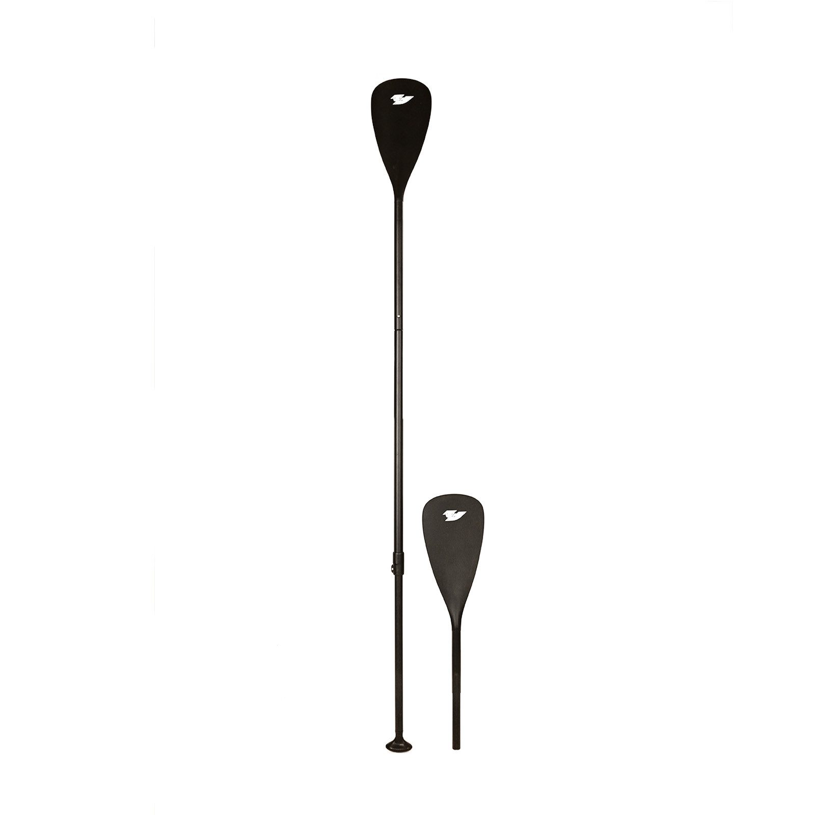 F2 F2 SUP Paddel Kajak Alu 4 teilig Schwarz SUP-Paddel