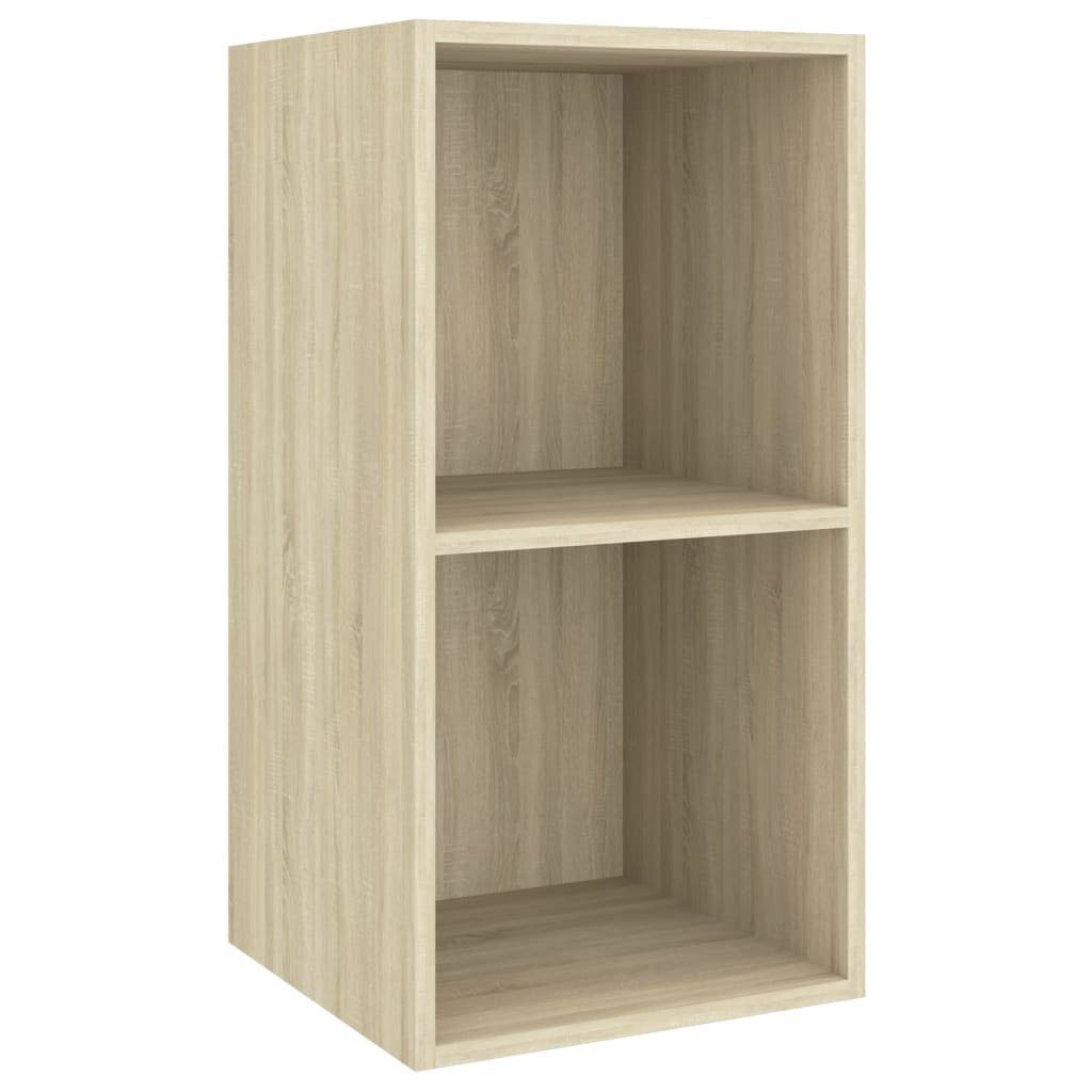 TV-Schrank-Set Sonoma-Eiche Holzwerkstoff TV-Schrank 3-tlg. furnicato