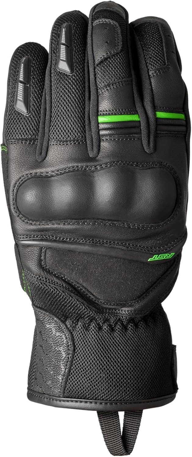 Kawasaki Motorradhandschuhe Kawasaki Dijon 2 Textil Leder Handschuh
