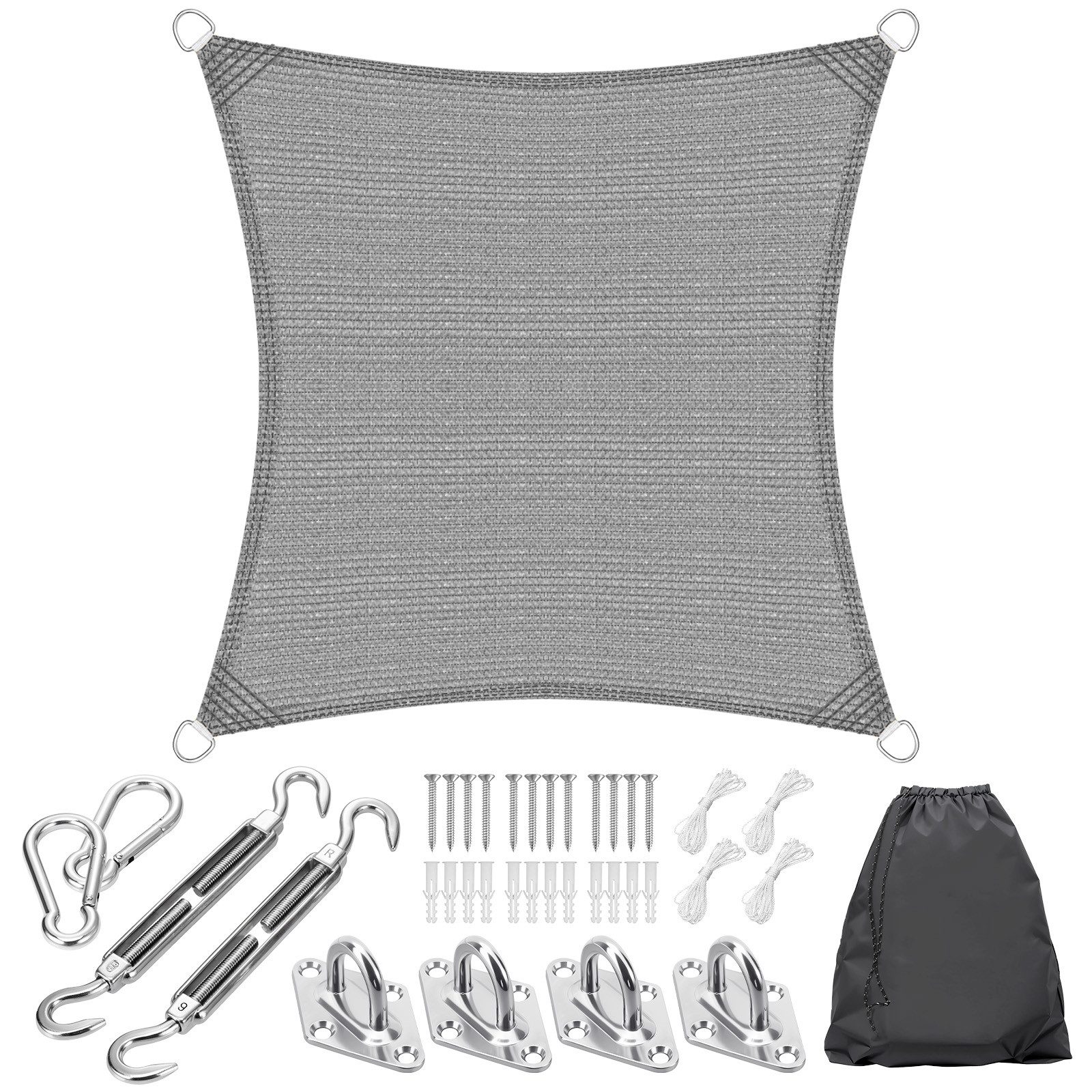 Homewit Sonnensegel Rechteckig/Viereckig/Dreieck, UV schutz, Winddicht, günstig online kaufen