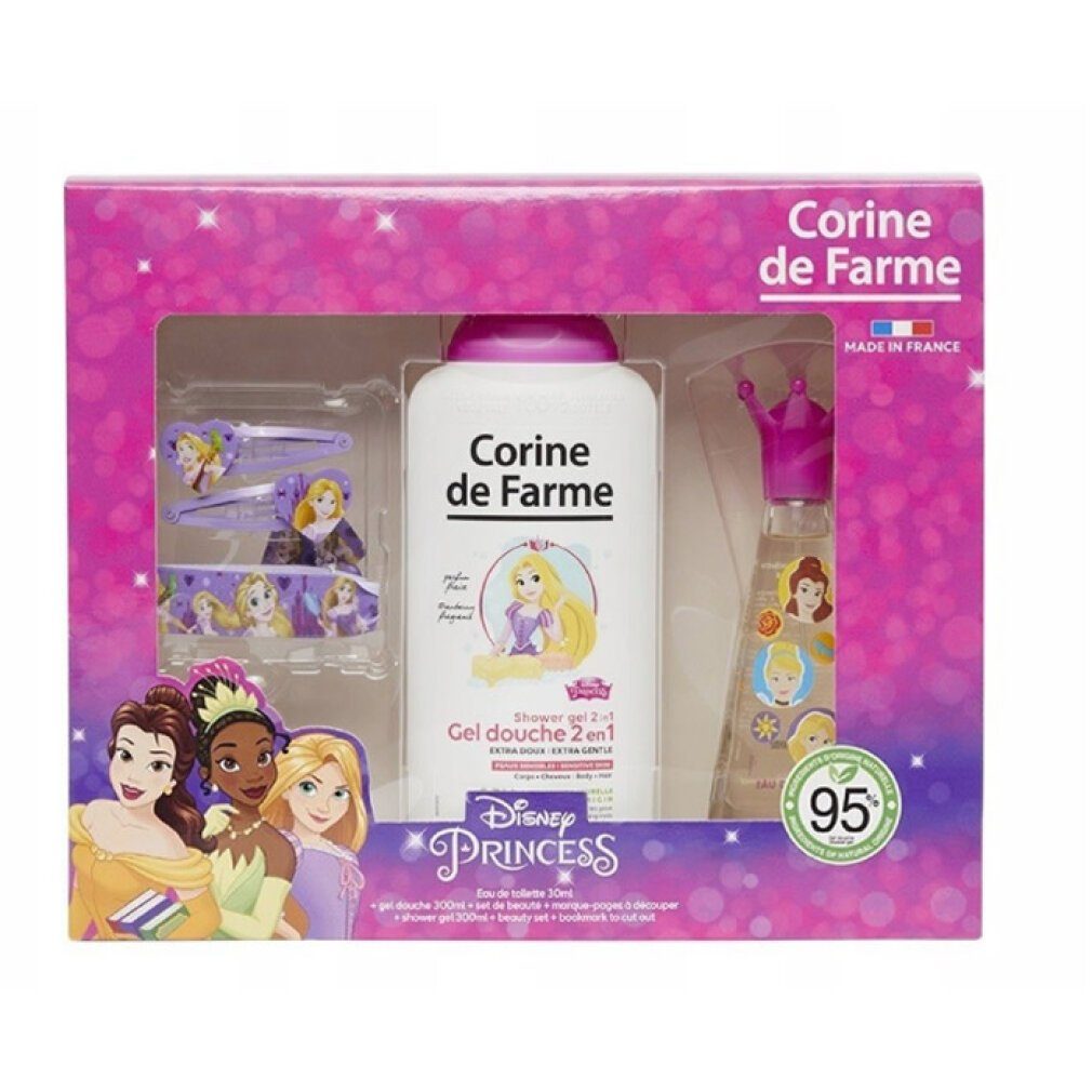 FORTE SWEEDEN Corine 1op. Geschenkset für Farme Körperpflegeduft Mädchen Disney De Princess