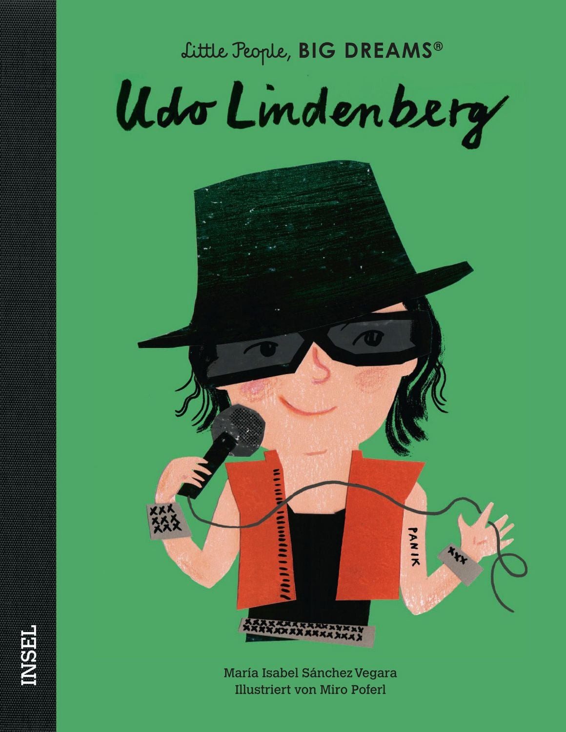 Kinderbuch Udo Lindenberg – Little People, BIG DREAMS (Deutsche Ausgabe) Der größ María Isabel Sánchez Vegara