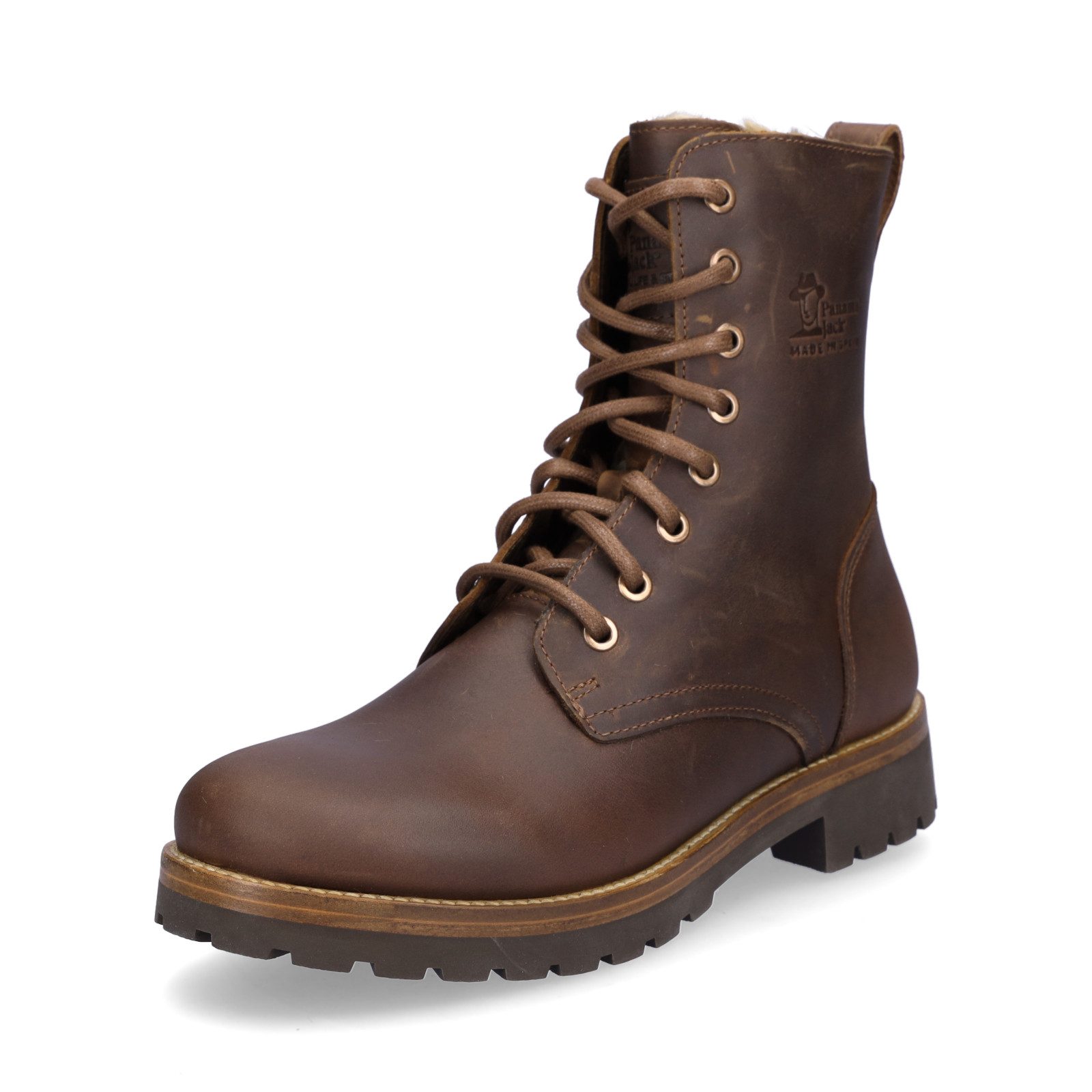 Panama Jack Panama Jack Damen Schnürstiefelette braun Stiefelette günstig online kaufen