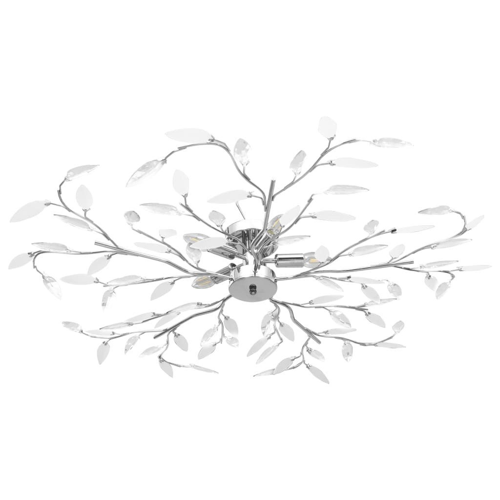 Deckenleuchten Deckenlampe Lampe Leuchte Deckenleuchte mit Acrylglas-Blätter für 5 x