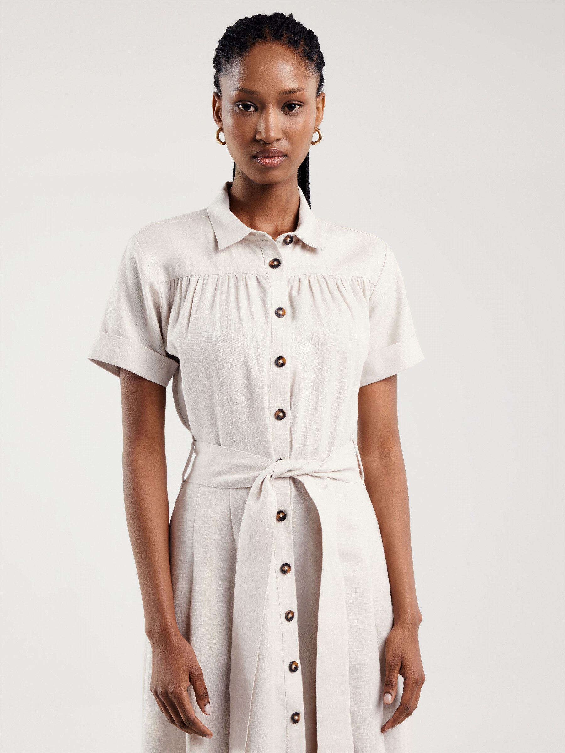 BIG STAR Shirtkleid OKIRE Maxi günstig online kaufen