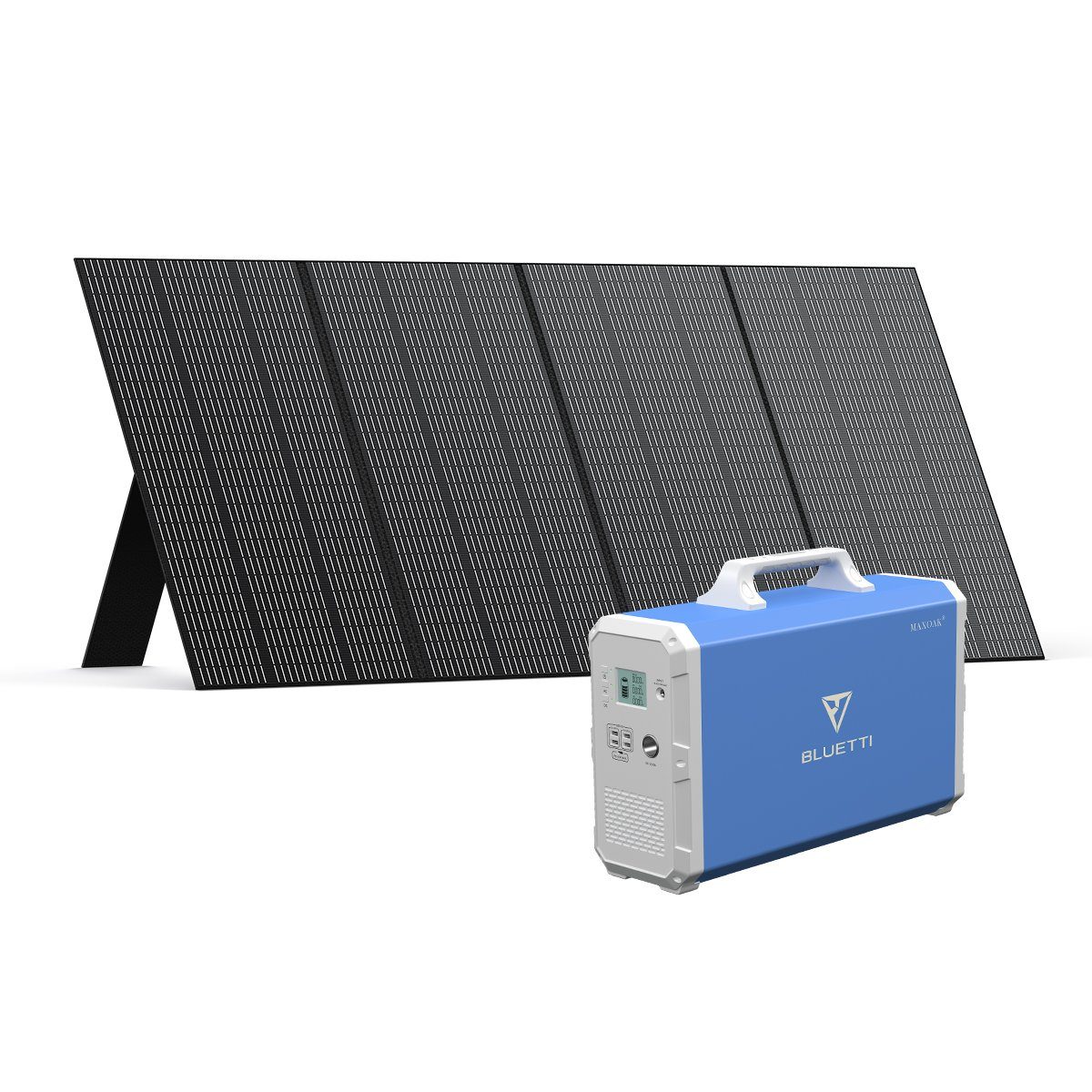 BLUETTI Stromerzeuger EB240+350W Solarpanel, 1 × 45W Type-C PD