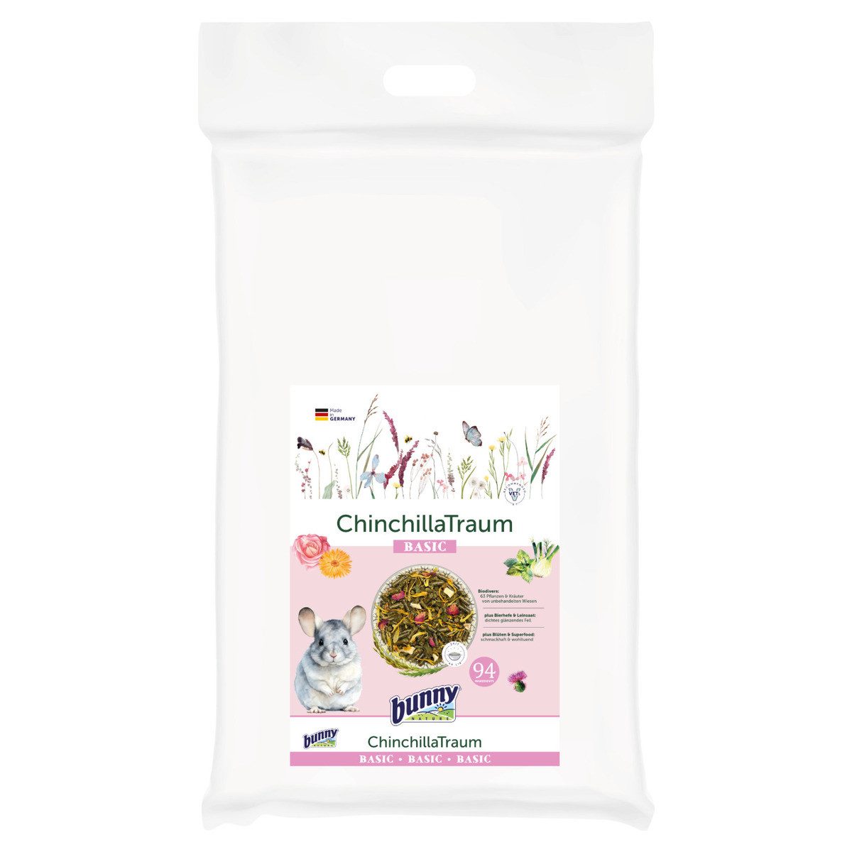 Bunny Nature ChinchillaTraum BASIC 3,2 kg, für: Kleintier