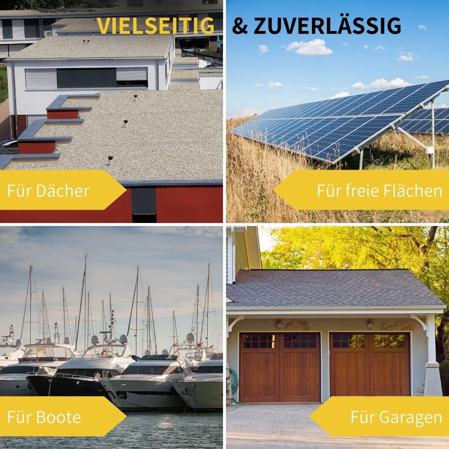avoltik Solarmodul-Halterung Montageset für 4 Solar Module Solarmodulhalterung witterungsbeständig, (Montageset für 4 Solar Module Solarmodulhalterung witterungsbeständig, Montageset für 4 Solar Module Solarmodulhalterung witterungsbeständig, Montageset für 4 Solar Module Solarmodulhalterung witterungsbeständig)