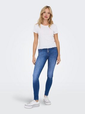 ONLY Skinny-fit-Jeans BLUSH (1-tlg) Plain/ohne Details