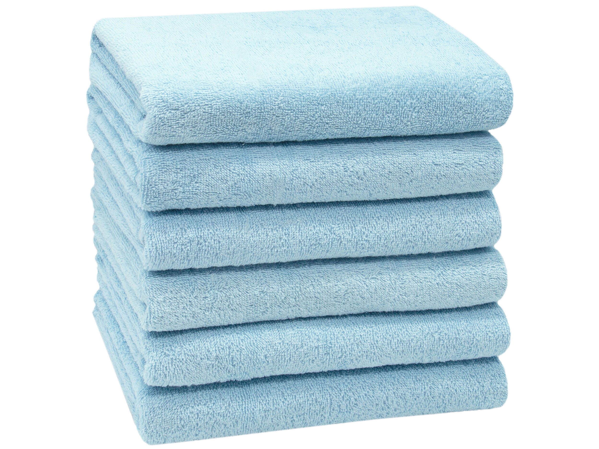 ZOLLNER Handtücher, Walkfrottier (6-St), 50 x 100 cm, 100% Baumwolle, vom H günstig online kaufen