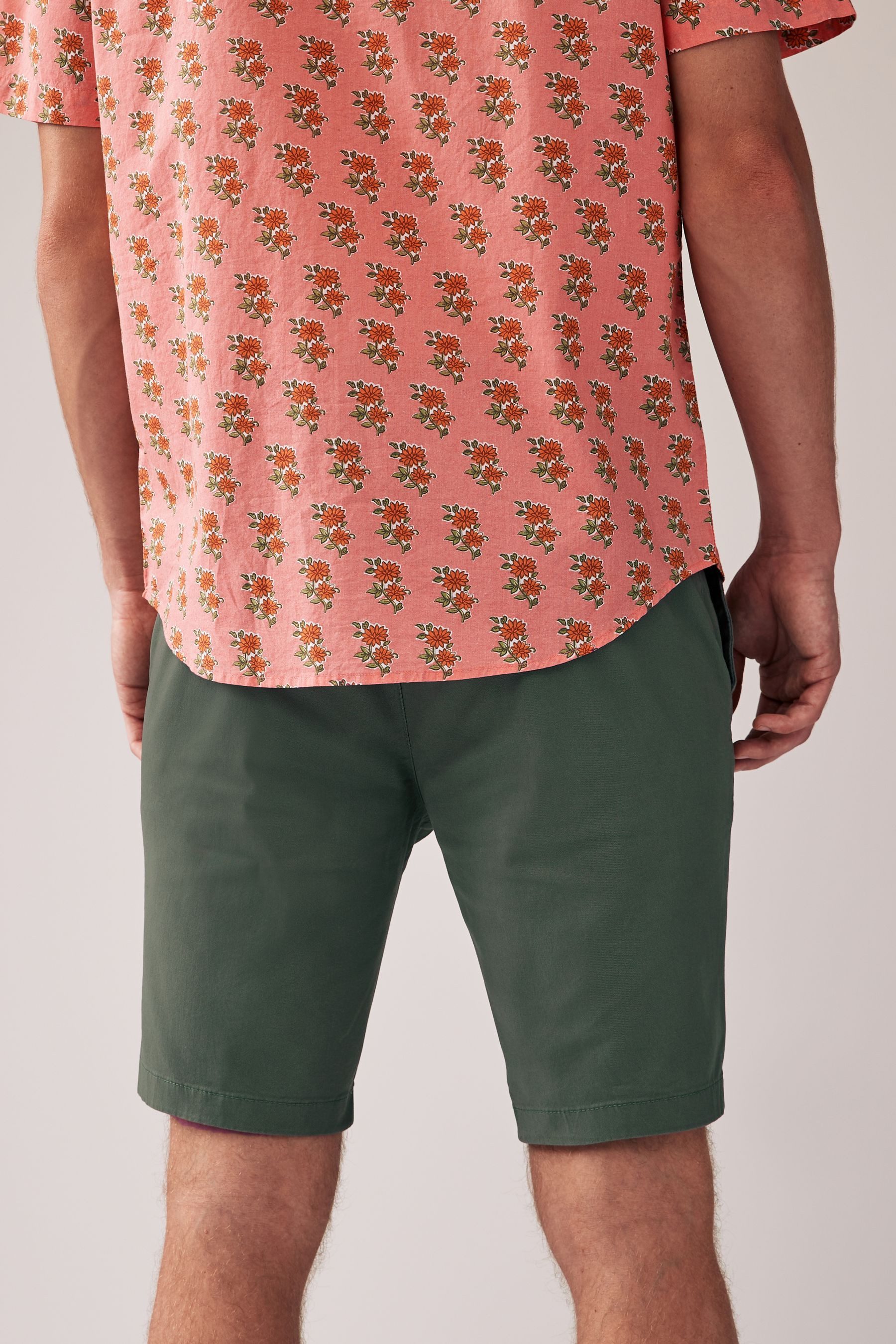 Next Chinoshorts Skinny Fit Chinoshorts mit Stretch (1-tlg)