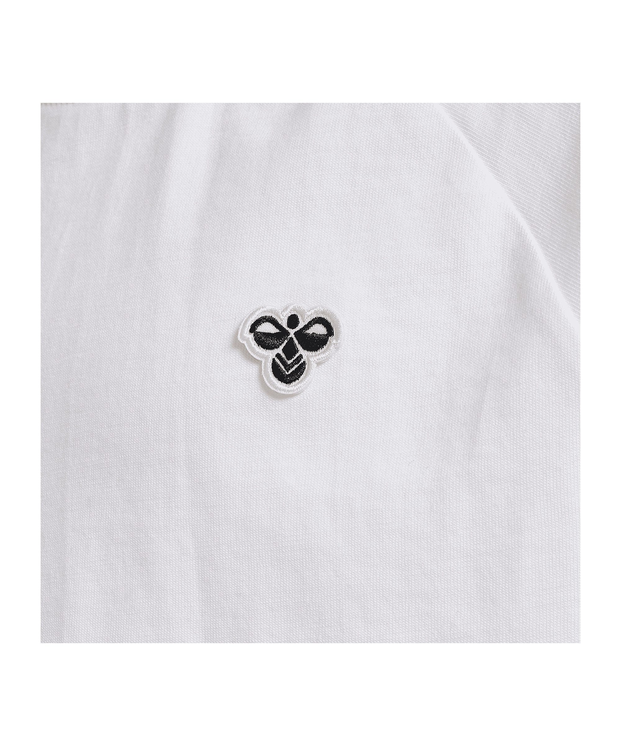 hummel T-Shirt Hummel Archive Loose S/S T-Shirt Kids Weiß Baumwolle