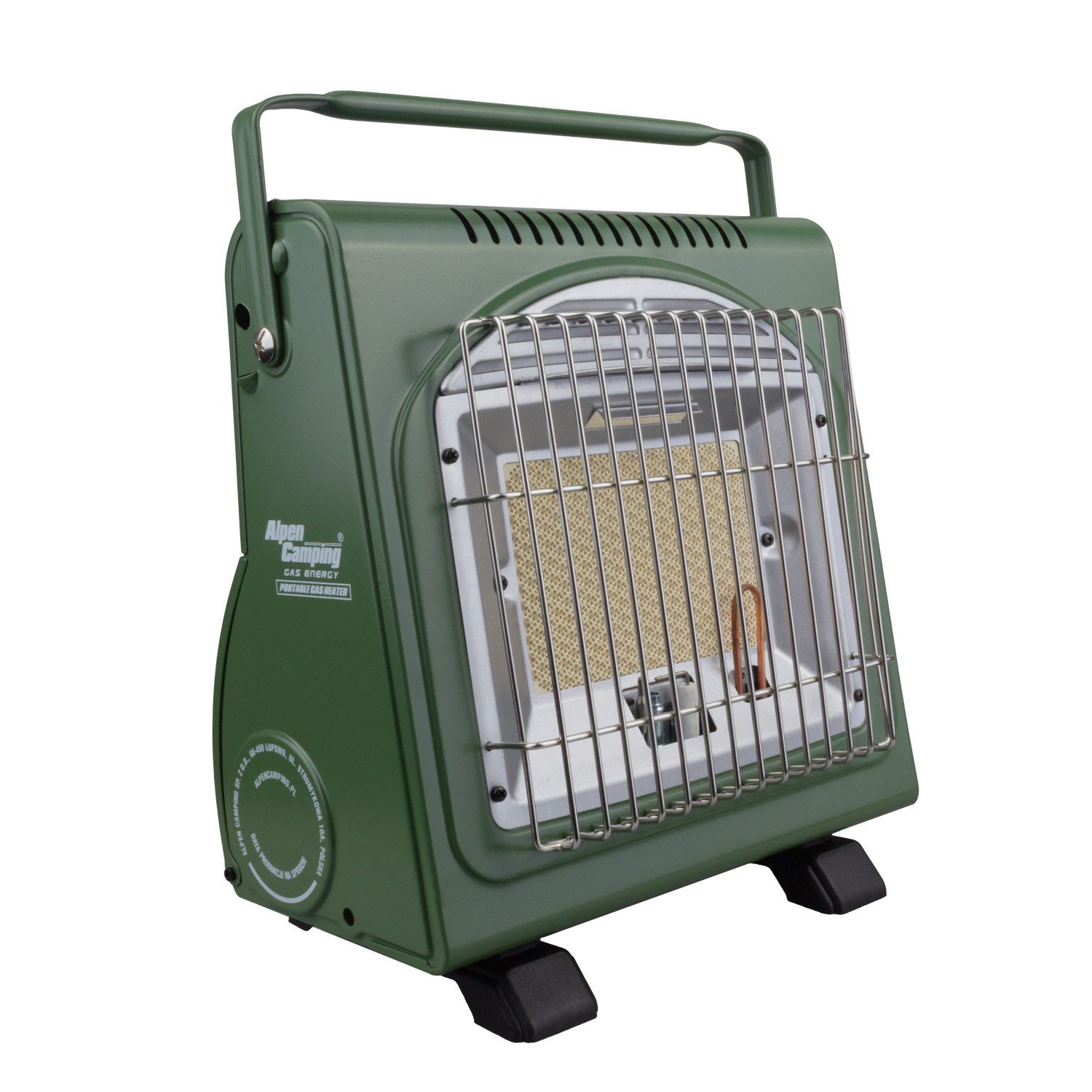 Alpen Camping Gaskocher IK1100 PRO, 2 in 1 Gasofen mit Kocherfunktion