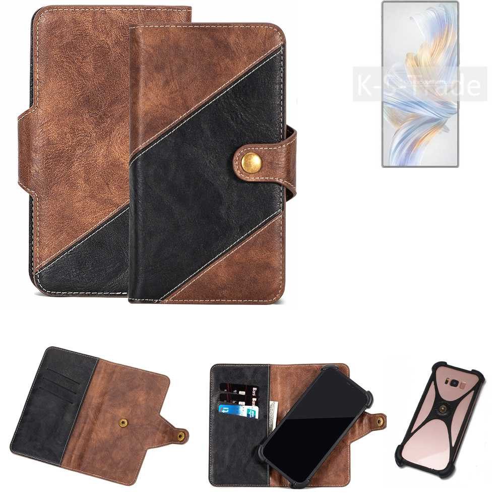 K-S-Trade Handyhülle für nubia Z60 Ultra Photographer Edition, Handyhülle Schutzhülle Bookstyle Case Klapphülle Cover Hülle