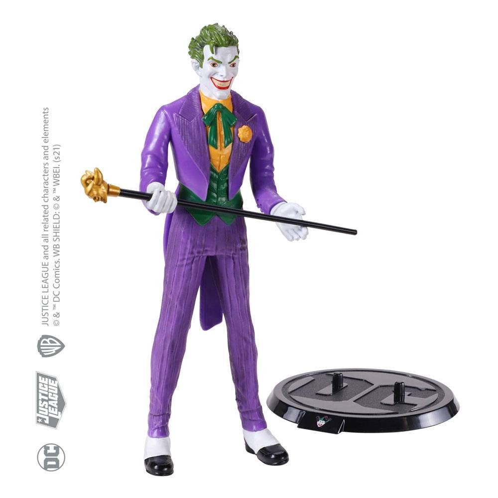 Noble Collection Actionfigur DC Comics Bendyfigs Biegefigur Joker 19 cm