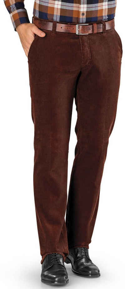 Club of Comfort Cordhose CLUB OF COMFORT Stretch-Feincord Hose rost Garvey