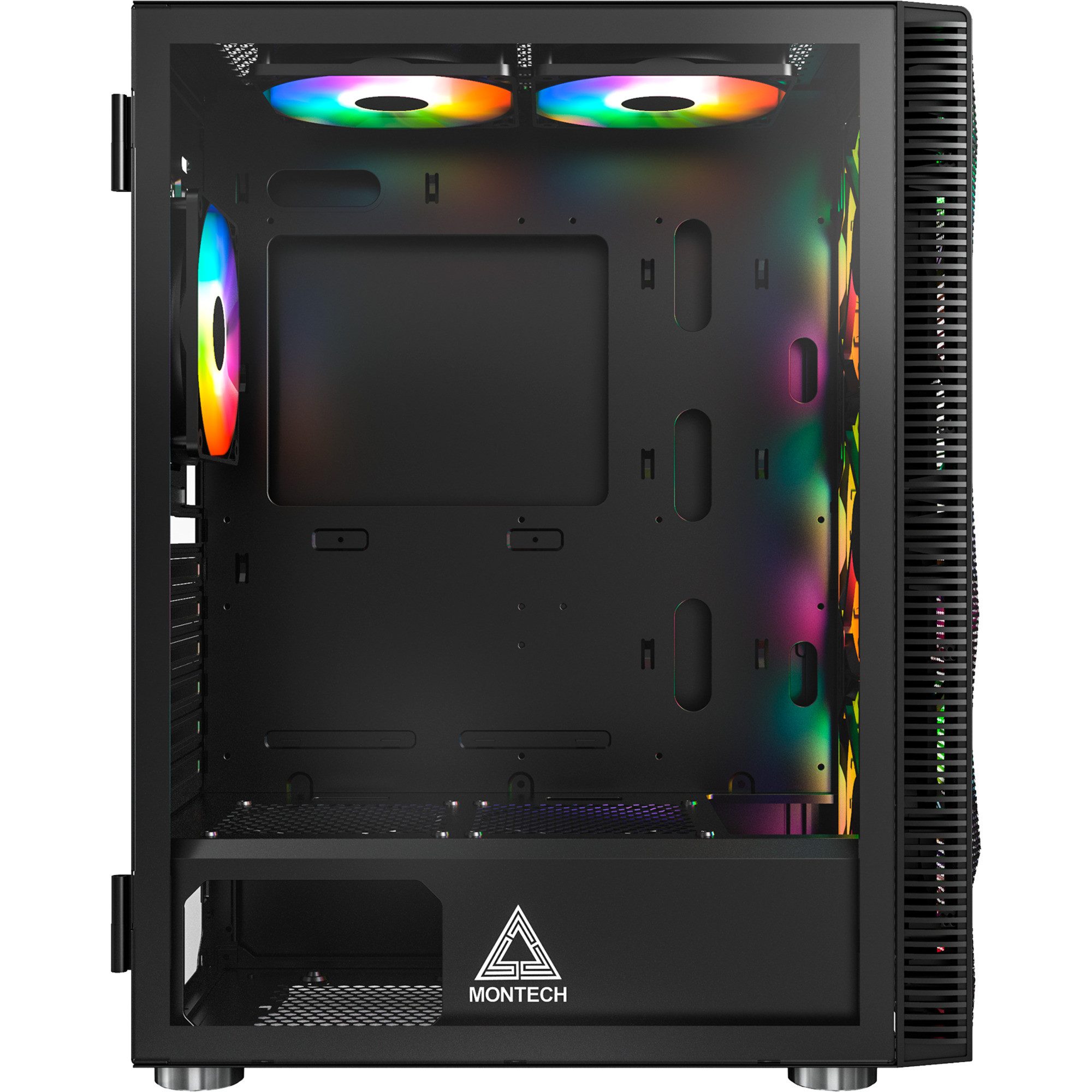 MONTECH PC-Gehäuse Montech X3 MESH, Tower-Gehäuse, (Tempered Glass)
