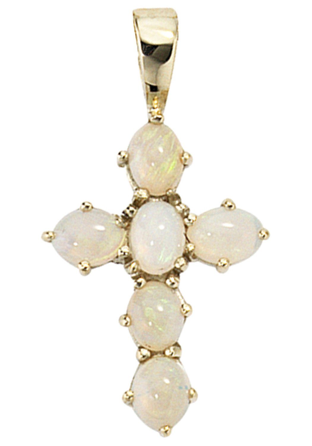 JOBO Kreuzanhänger Anhänger Kreuz, 585...