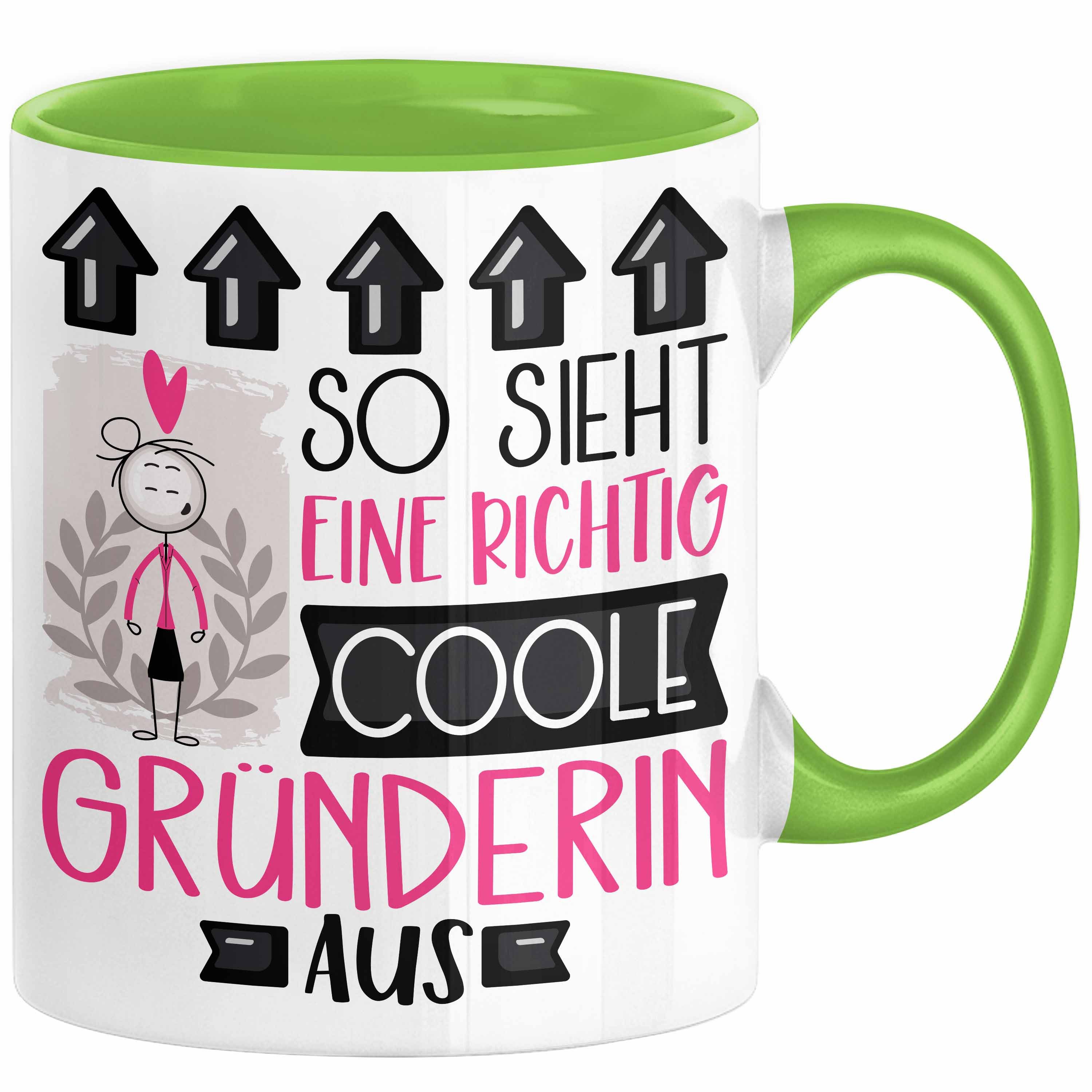 Tasse Gründerin Geschenk Tasse Lustig Geschenkidee für Gründerin Geburtstag
