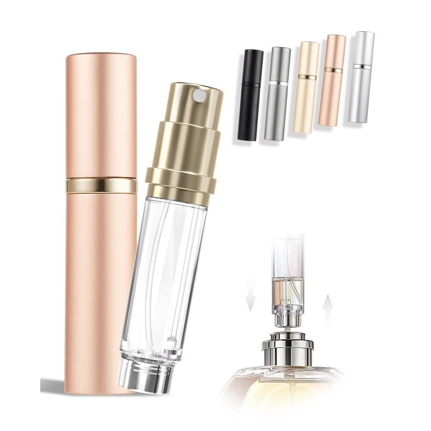 LuxusKollektion Parfümzerstäuber Parfümzerstäuber Mini Roségold 5ml