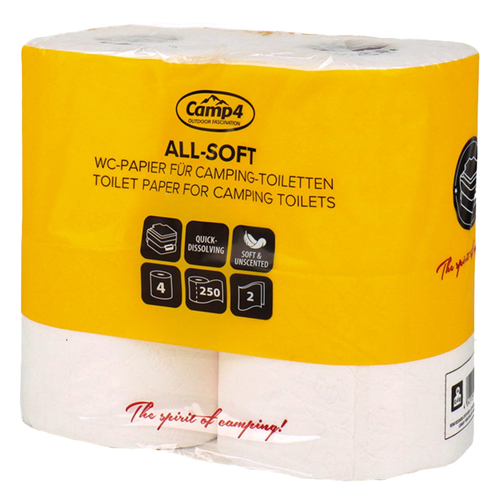 freizeitschmiede Sanitärflüssigkeit Toilettenzusatz Simple Blue, Rinse je 4L, Klopapier Campingtoilettenreiniger (Gegen unangenehme Gerüche, Reinigt, für eine reibungslose Funktion)