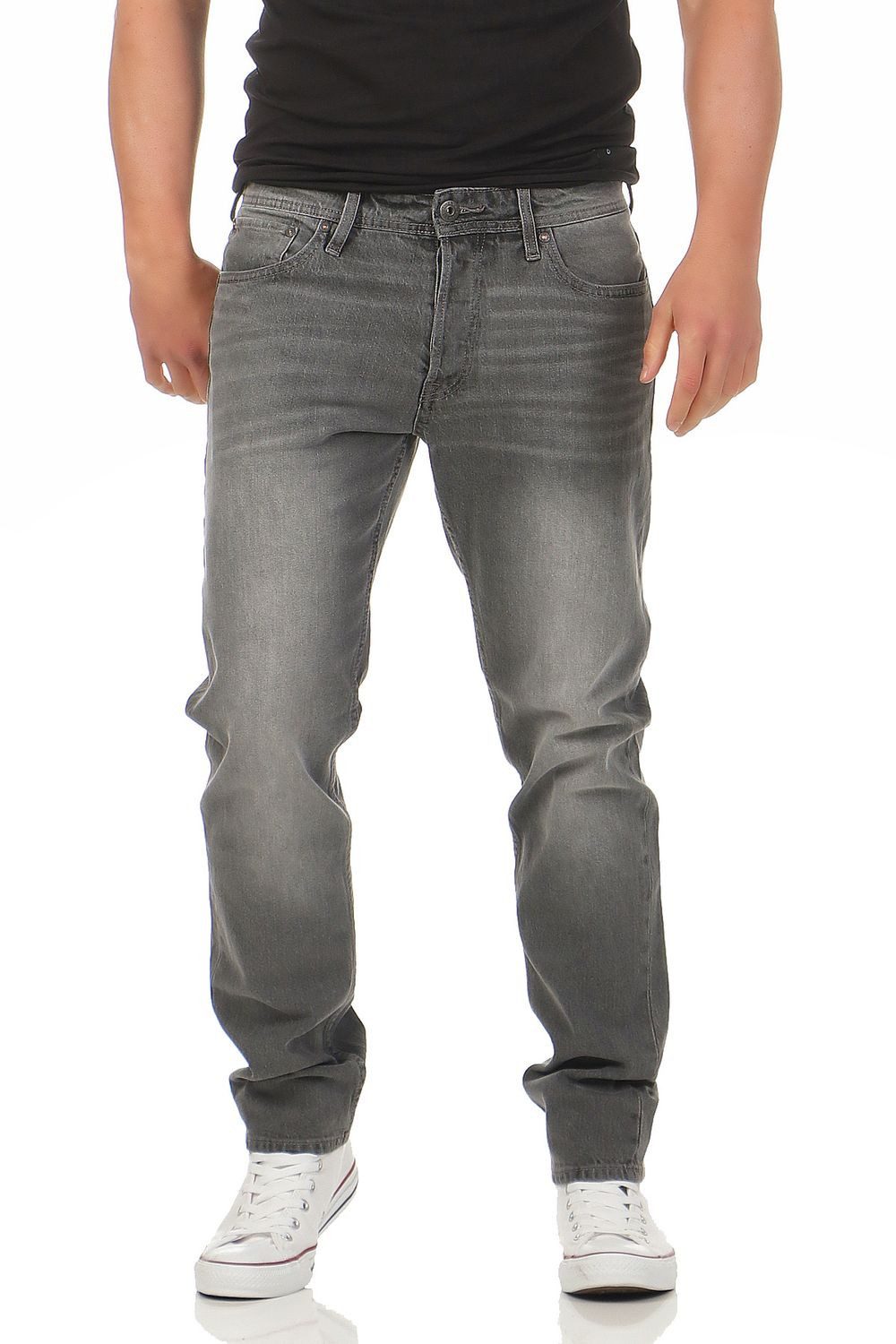 Jack & Jones Comfort-fit-Jeans Jack & Jones Mike Original Comfort Tapered Herren Jeans