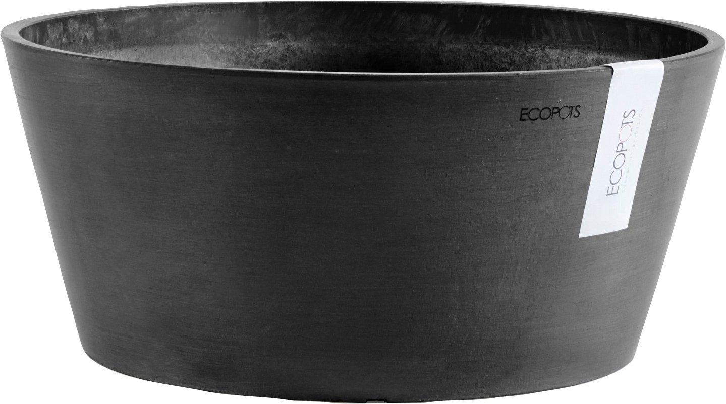 ECOPOTS Blumentopf FRANKFURT Dark Grey, BxTxH: 50x50x25 cm günstig online kaufen