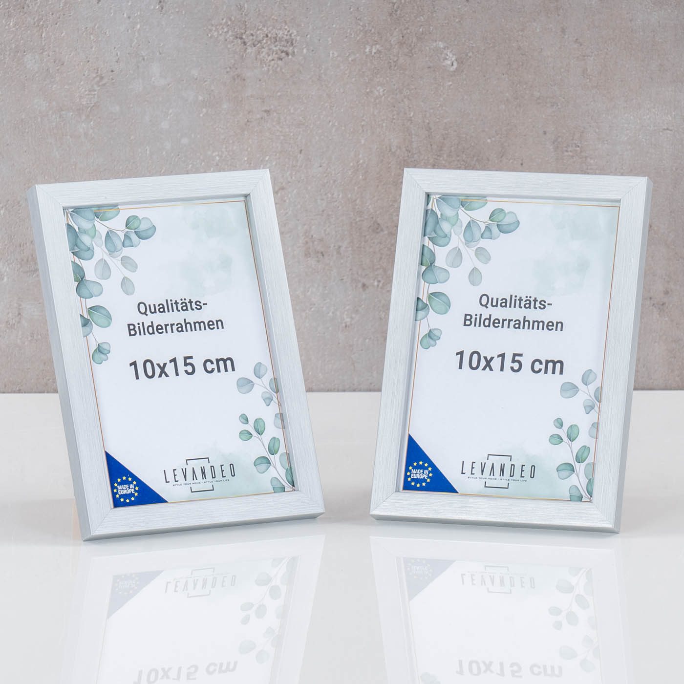 Levandeo® Bilderrahmen, 10er Set Bilderrahmen Echtholz günstig online kaufen