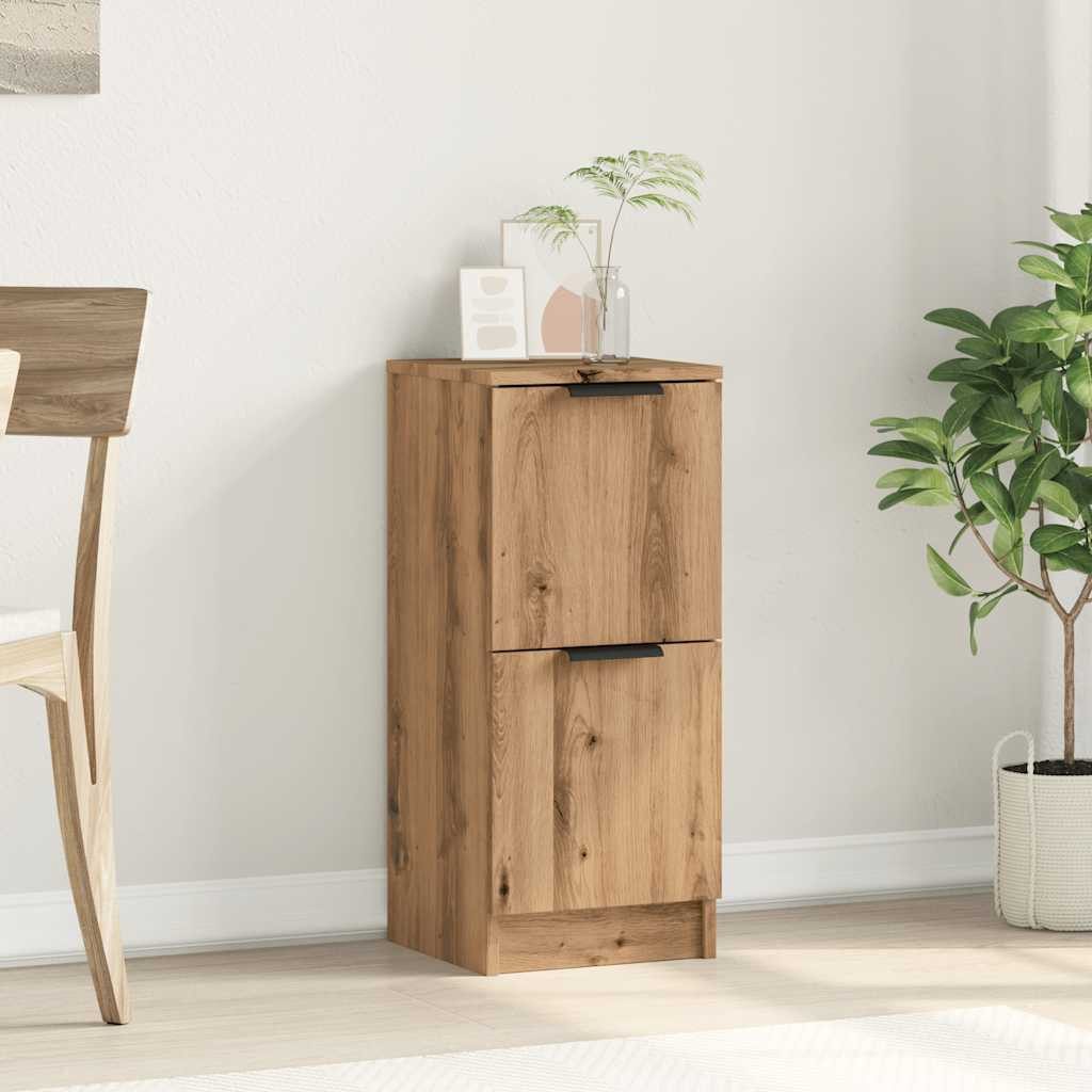 vidaXL Sideboard Sideboard Artisan-Eiche 30x30x70 cm günstig online kaufen