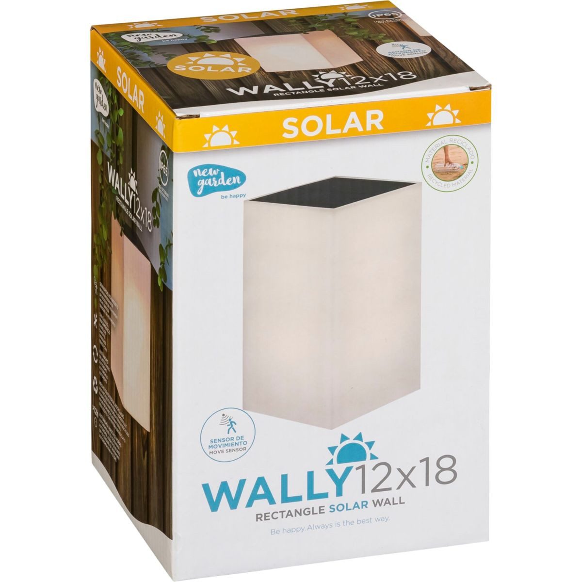 New Garden Dekolicht New Garden WALLY 12X12X18 SOLAR WALL