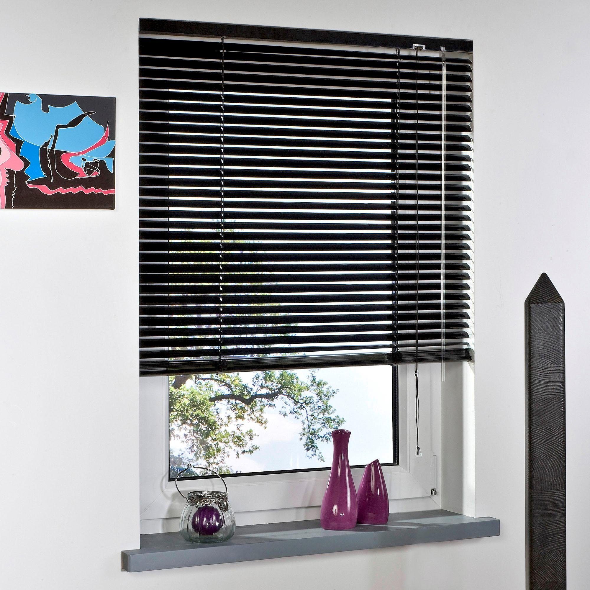 Liedeco Jalousie Aluminium-Jalousie, mit Bohren, freihängend, günstig online kaufen