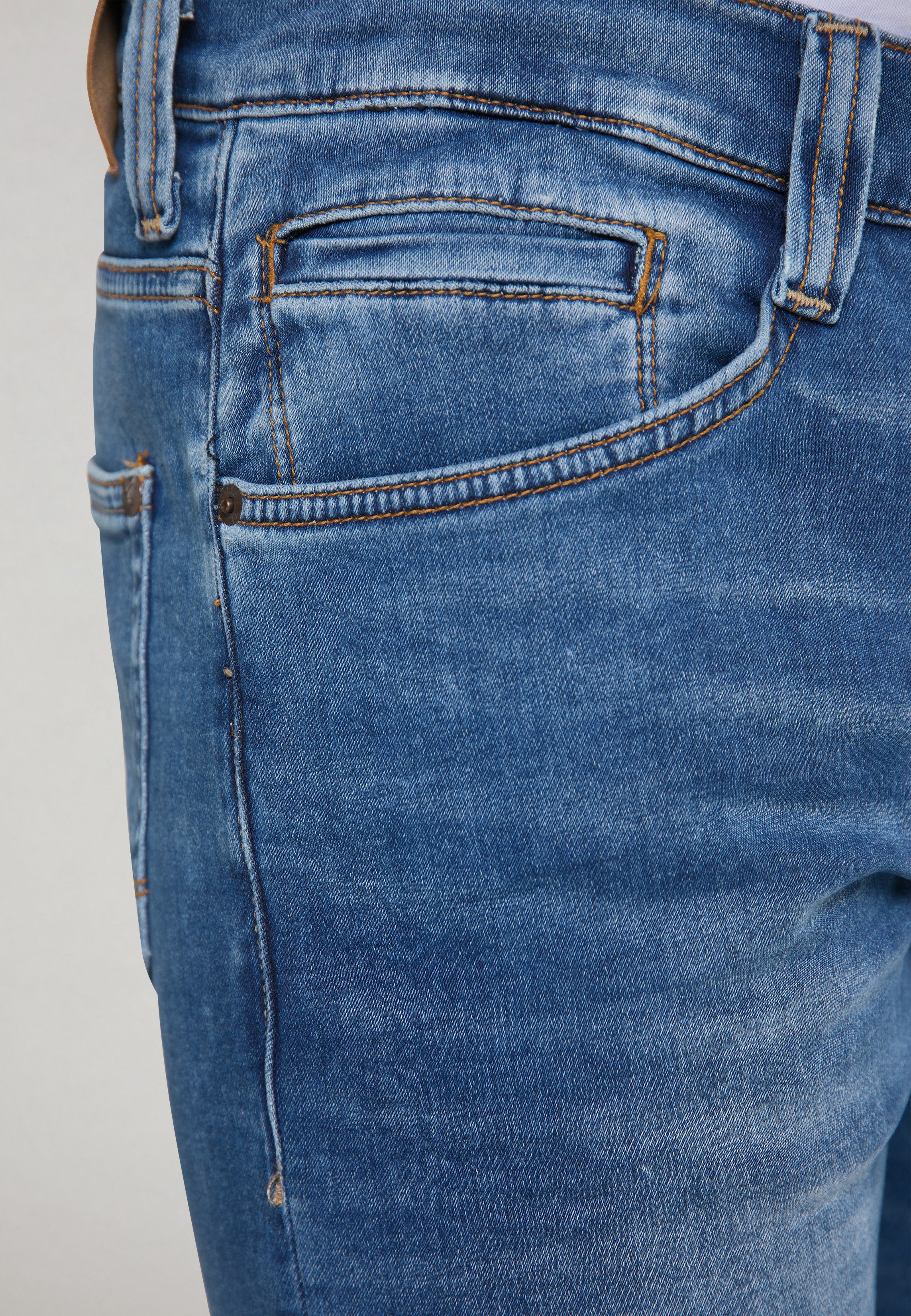 5-Pocket-Jeans Tapered MUSTANG Oregon Sweat-Denim K blau-5000313