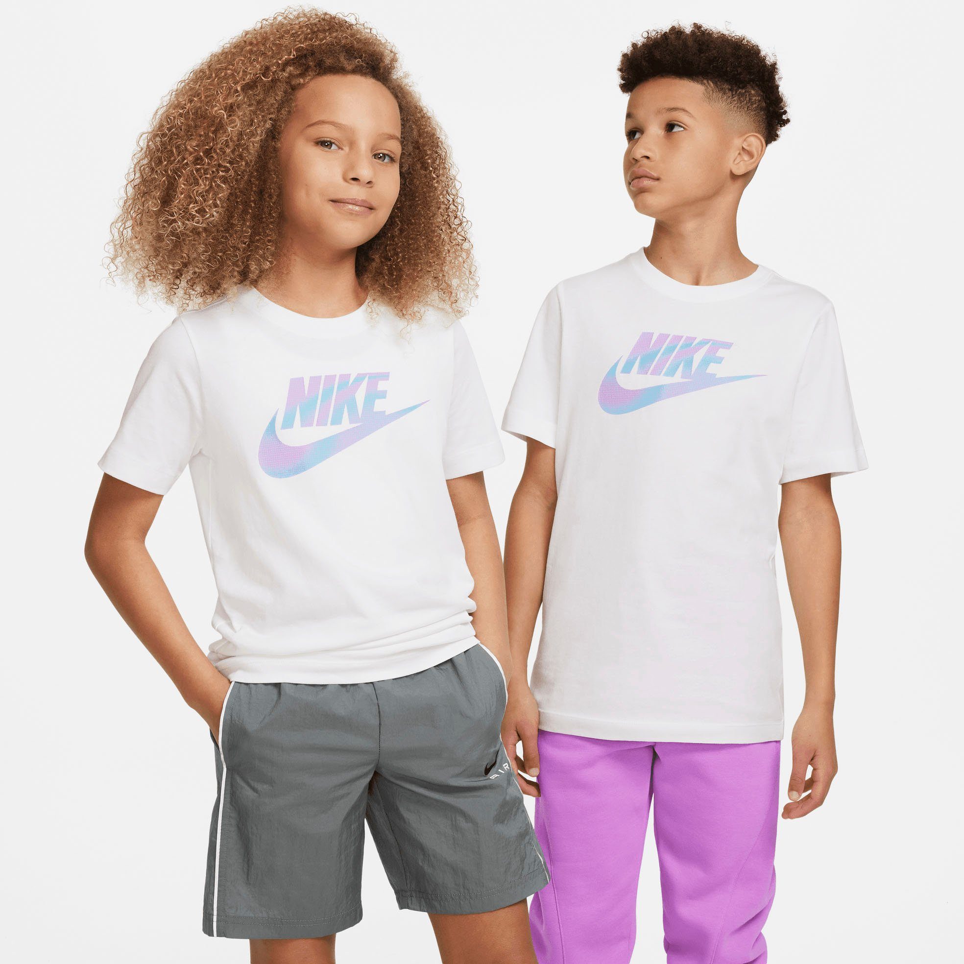 Nike Sportswear T-Shirt Big T-Shirt Kids' weiß