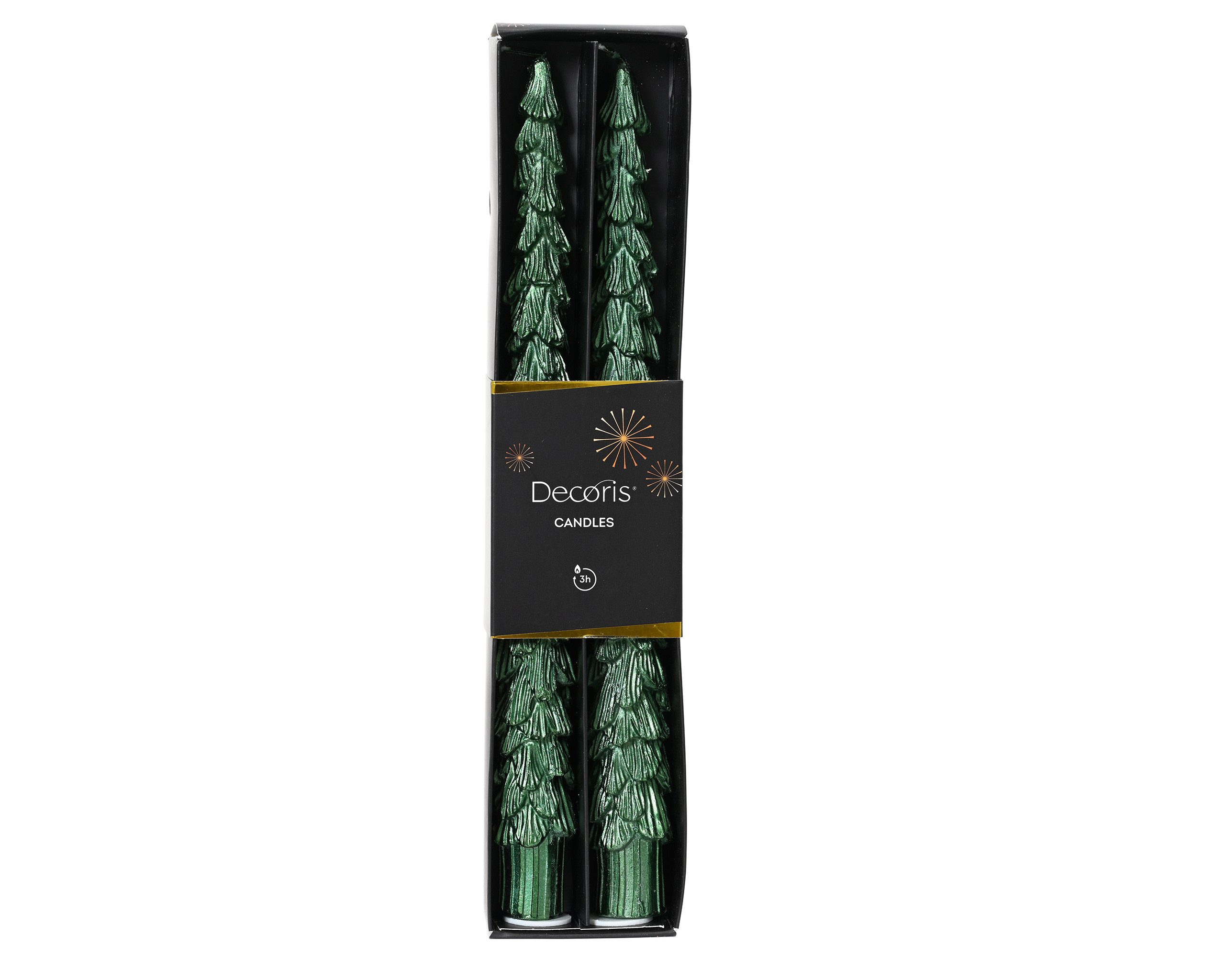 Kaemingk Spitzkerze, Spitzkerzen Paraffin 25cm Tannenbaum günstig online kaufen