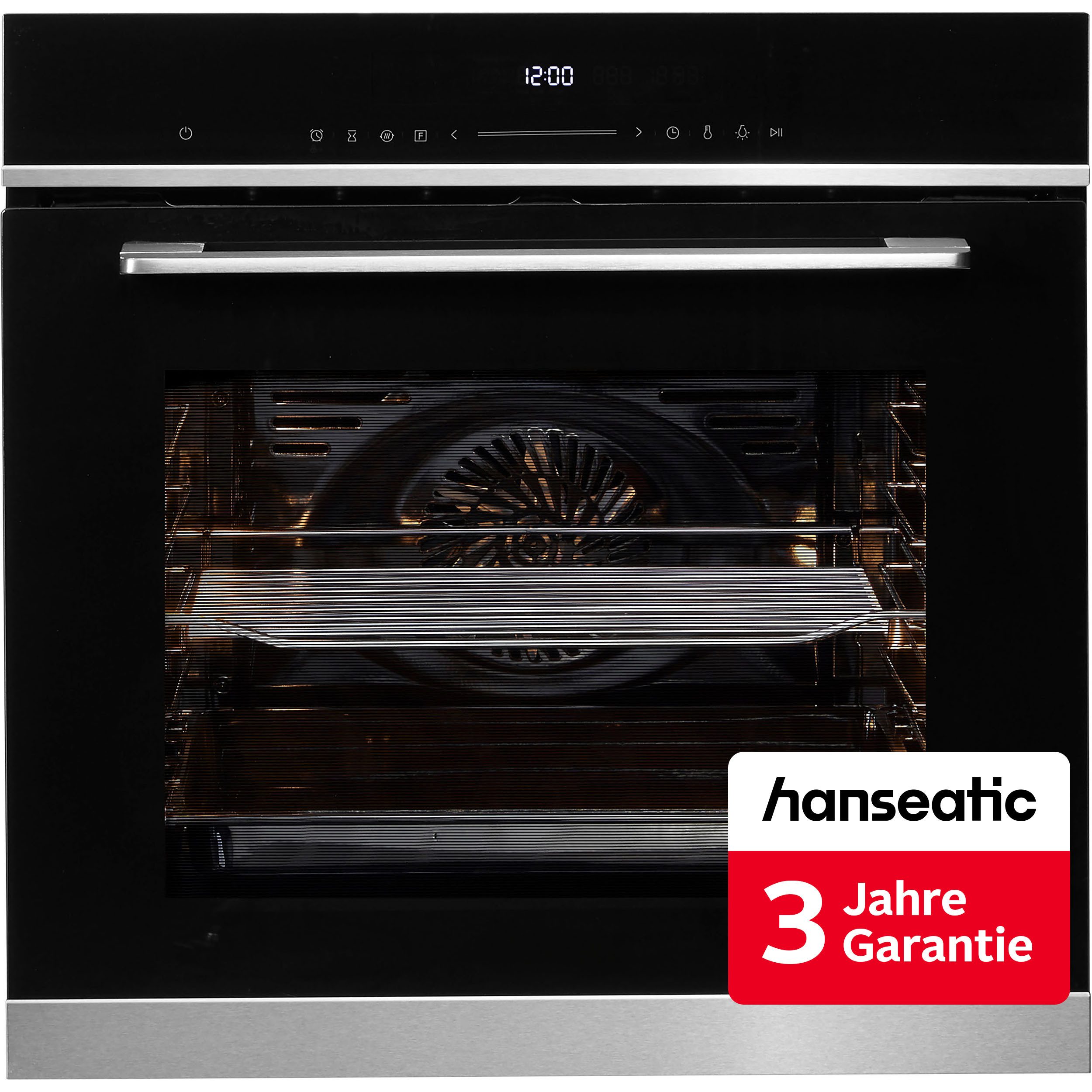 Hanseatic Backofen 7NM30T0-E111E00, inkl. 3 Jahre Herstellergarantie