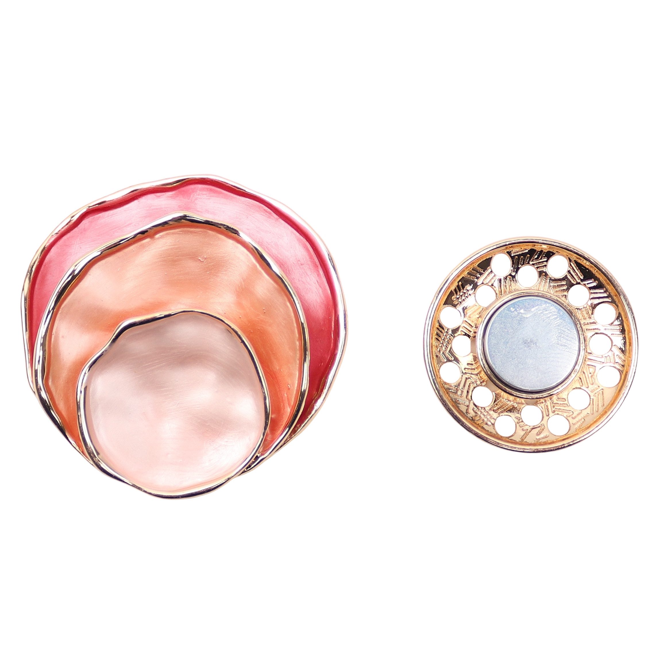 MIRROSI Brosche Magnetbrosche für Damen elegant, wunderschönes Design