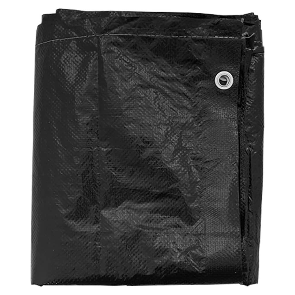 vidaXL Gartenmöbel-Schutzhülle Gartenmöbel-Abdeckung in L-Form 16 Ösen 260x210x80 cm (1-St) – Bild 3 von 5